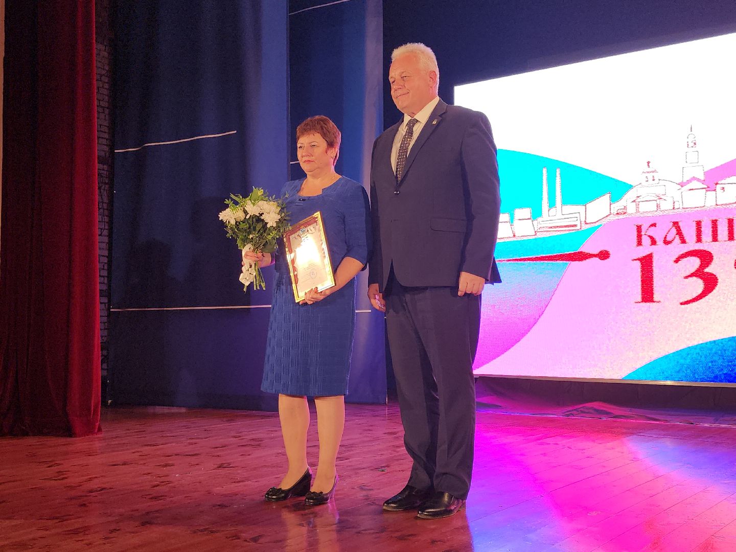 Кашира, концерт, день города, награждение