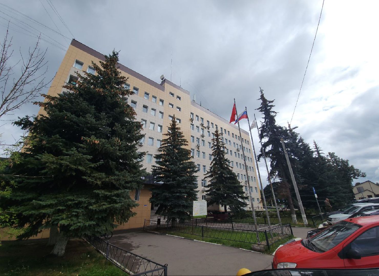 Дмитровская областная больница, Флюорограф, Минздрав