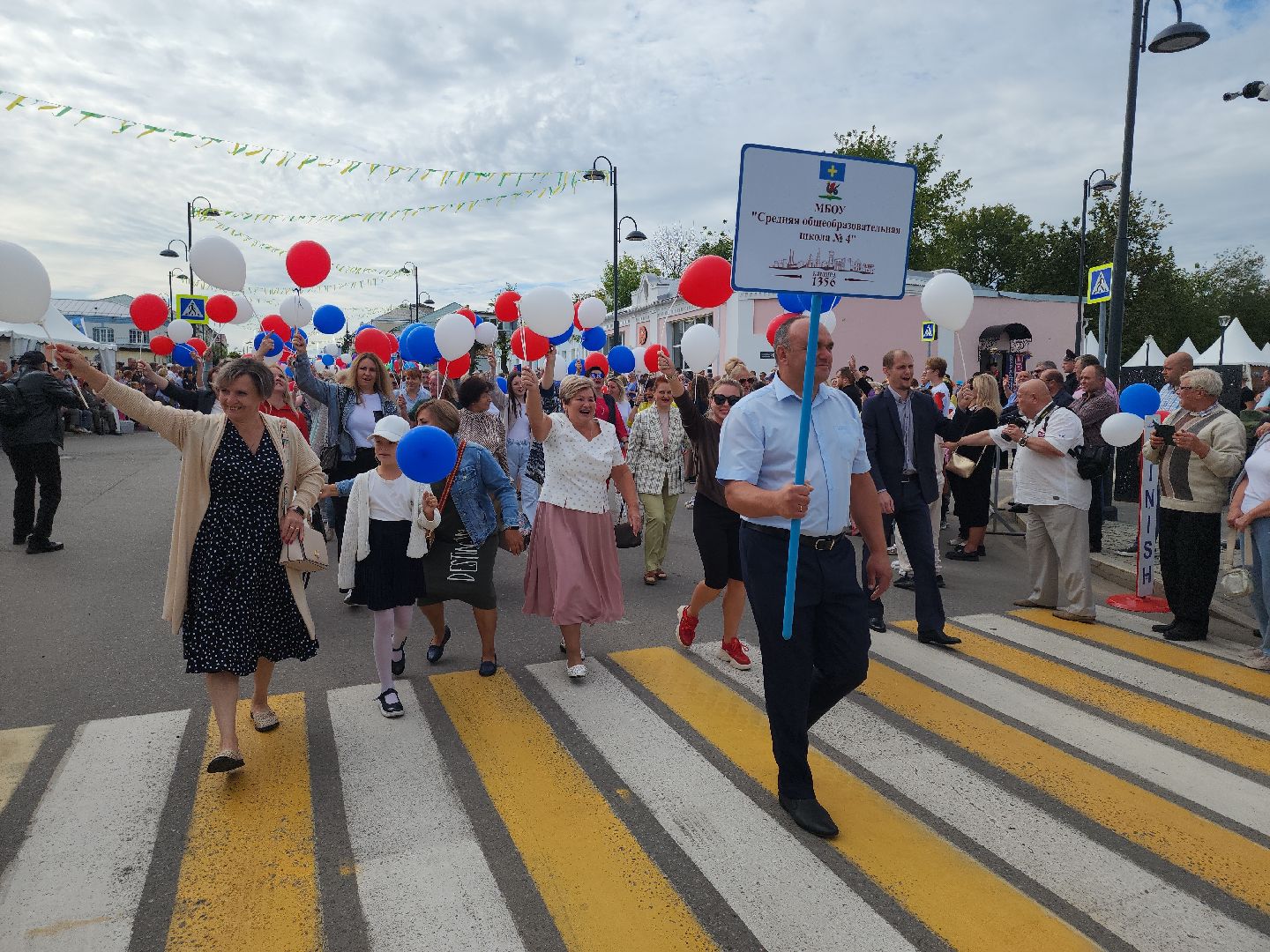 Кашира, День города, шествие, парад