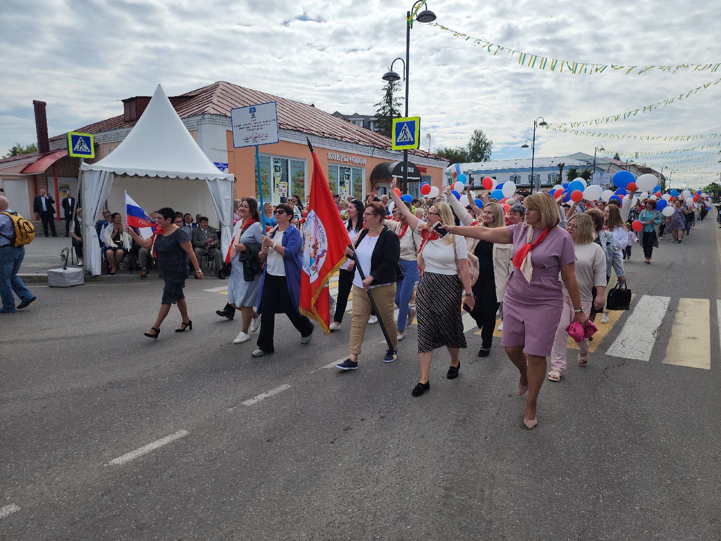 Кашира, День города, шествие, парад
