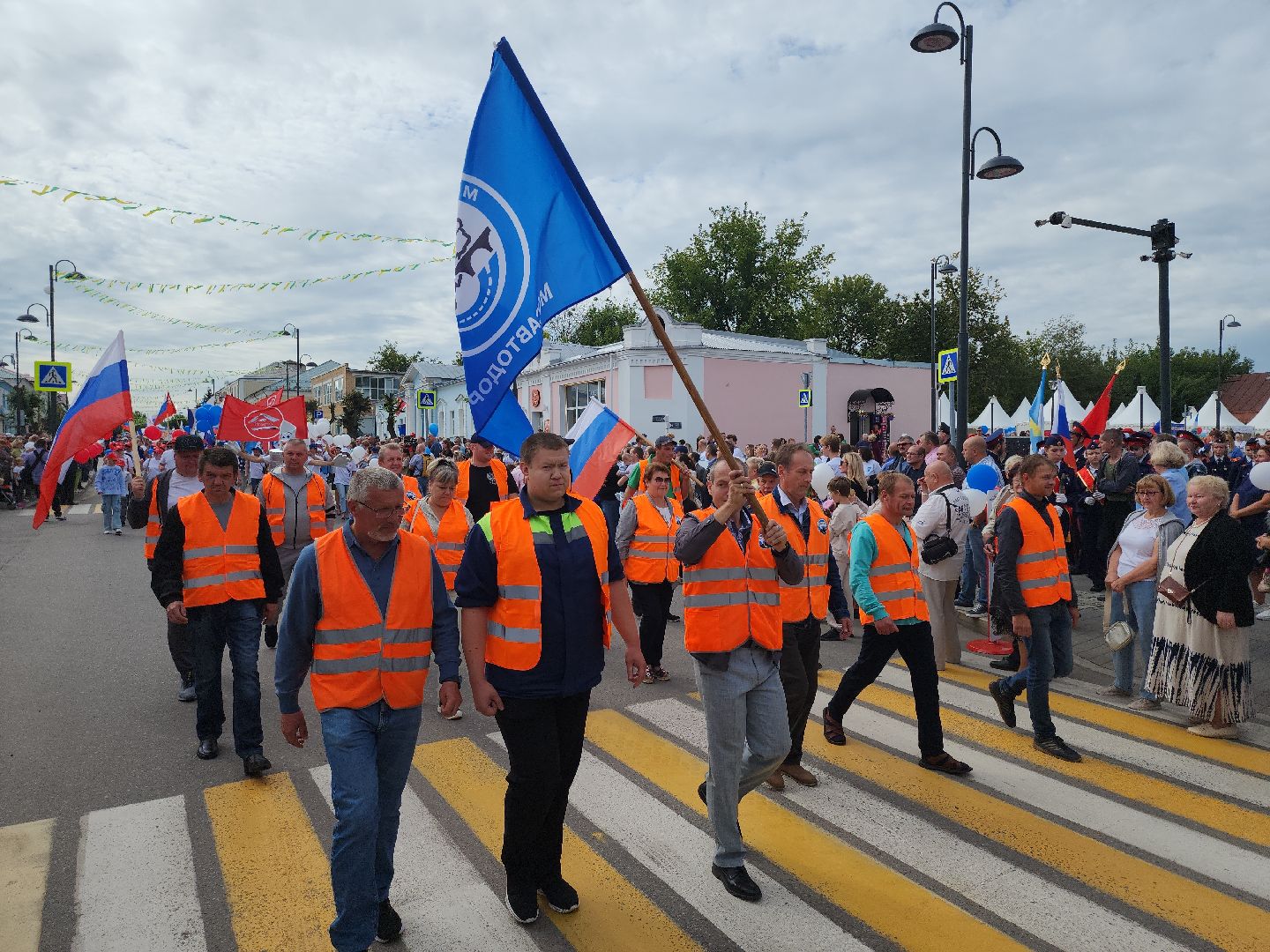 Кашира, День города, шествие, парад