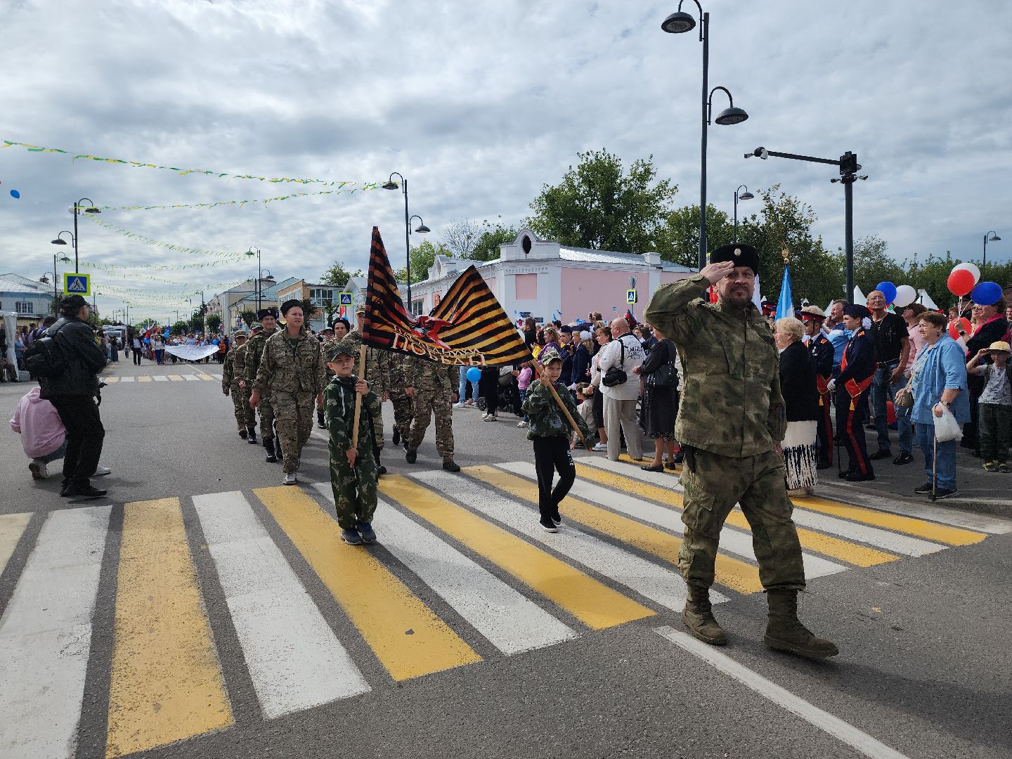Кашира, День города, шествие, парад
