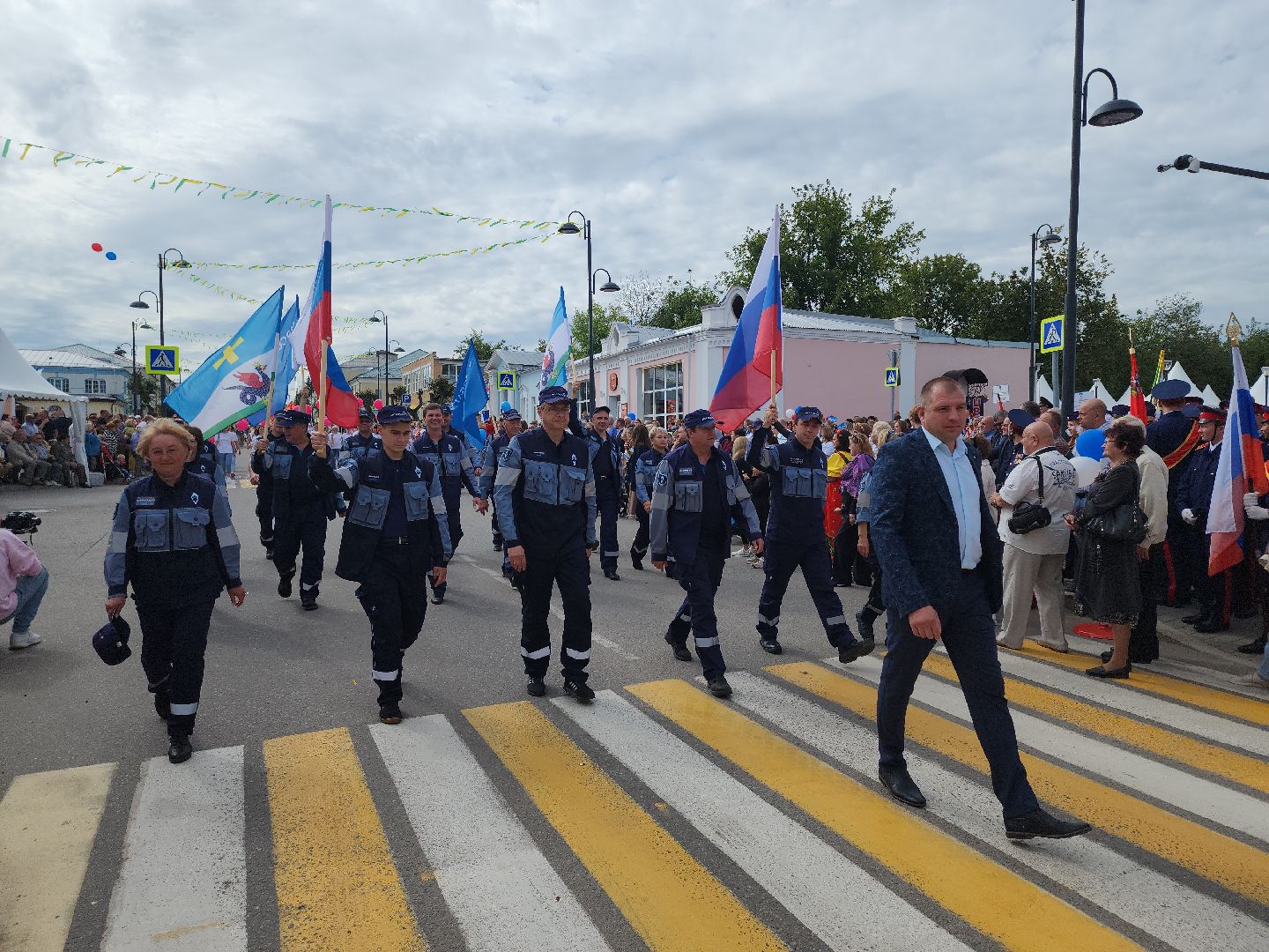 Кашира, День города, шествие, парад