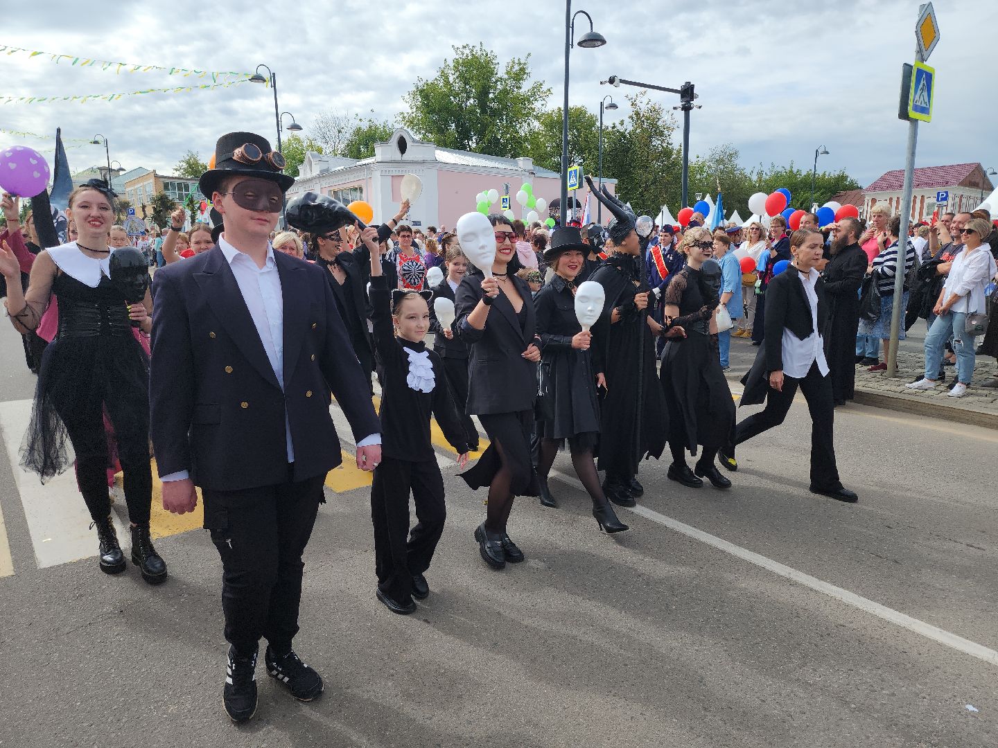 Кашира, День города, шествие, парад