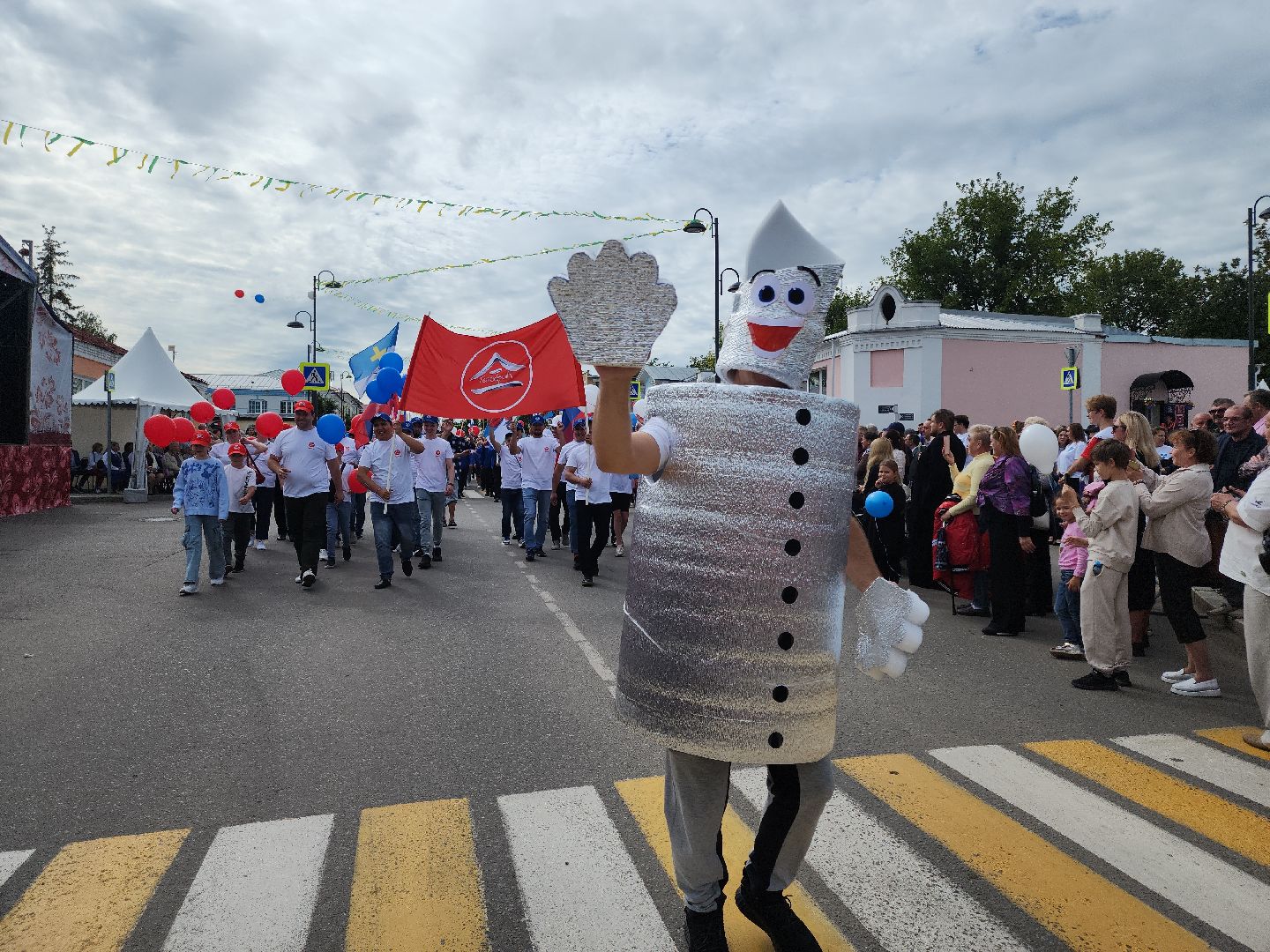 Кашира, День города, шествие, парад