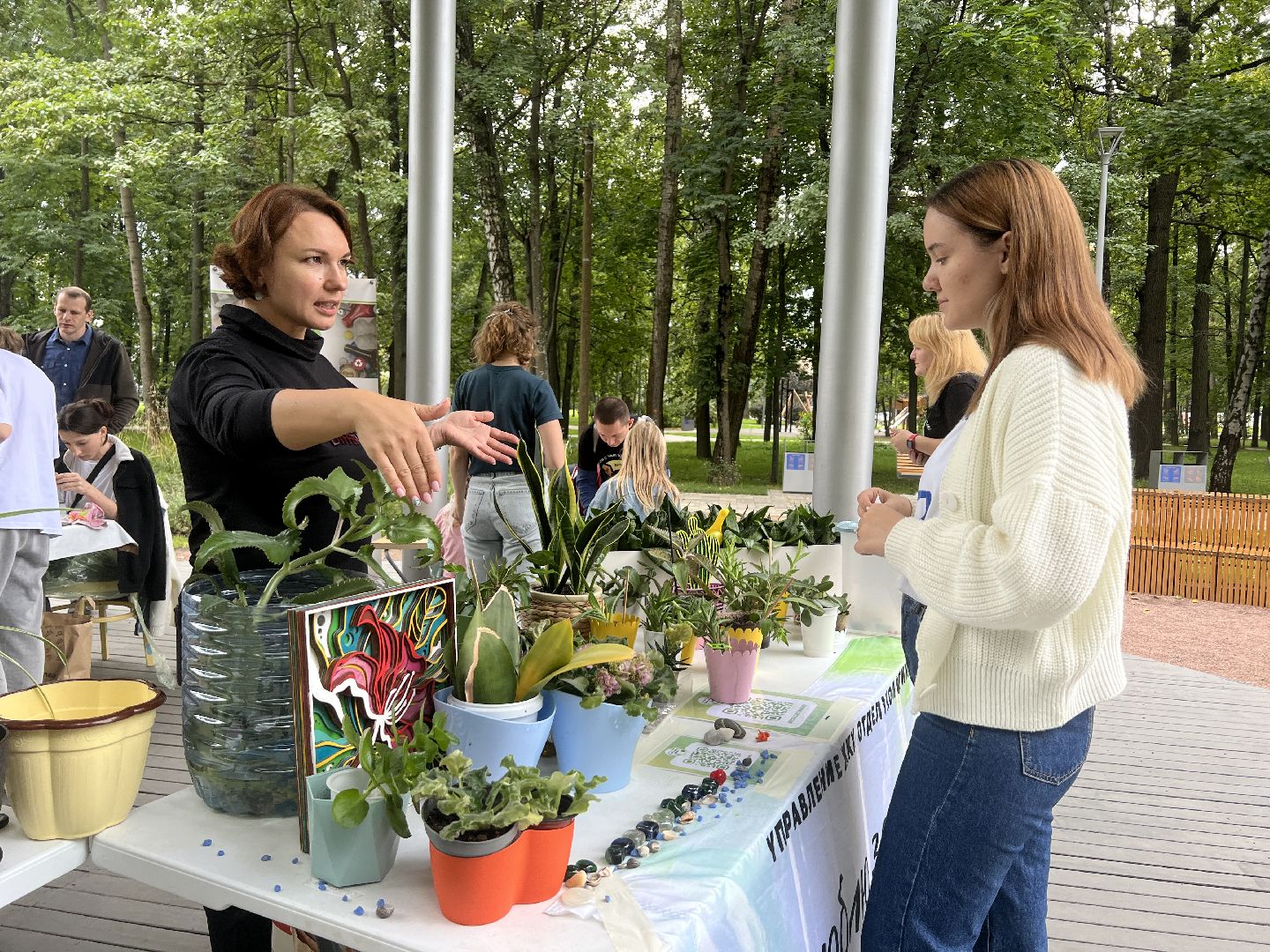 Химки, парк, растения, экология