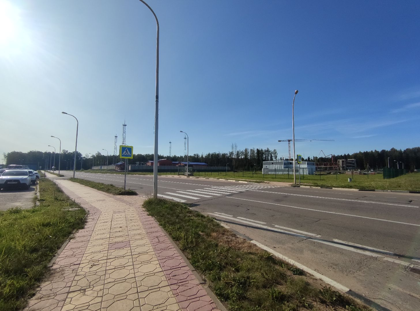 Перемены, переход, дорожное движение, безопасность, Дубна