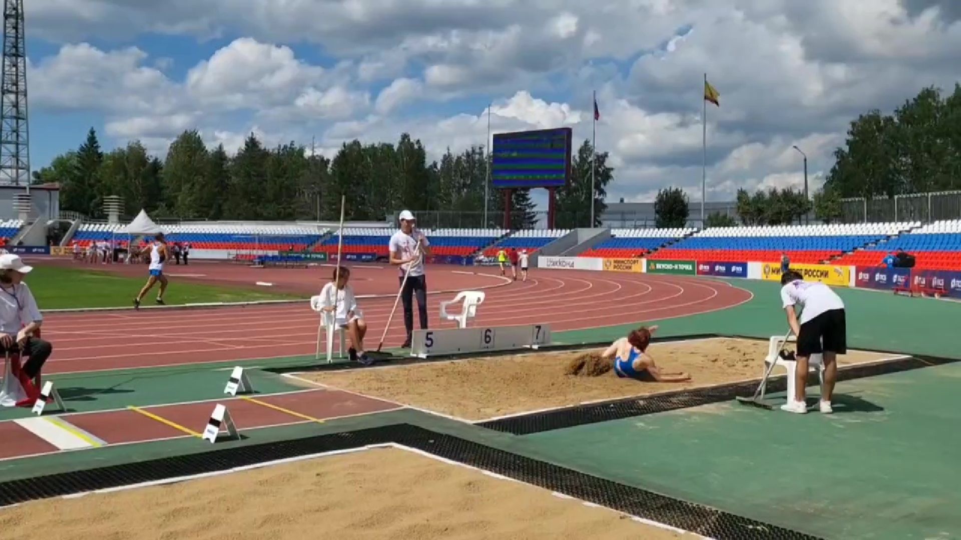 Реутов, спорт, легкая атлетика, прыжки в длину, ветераны