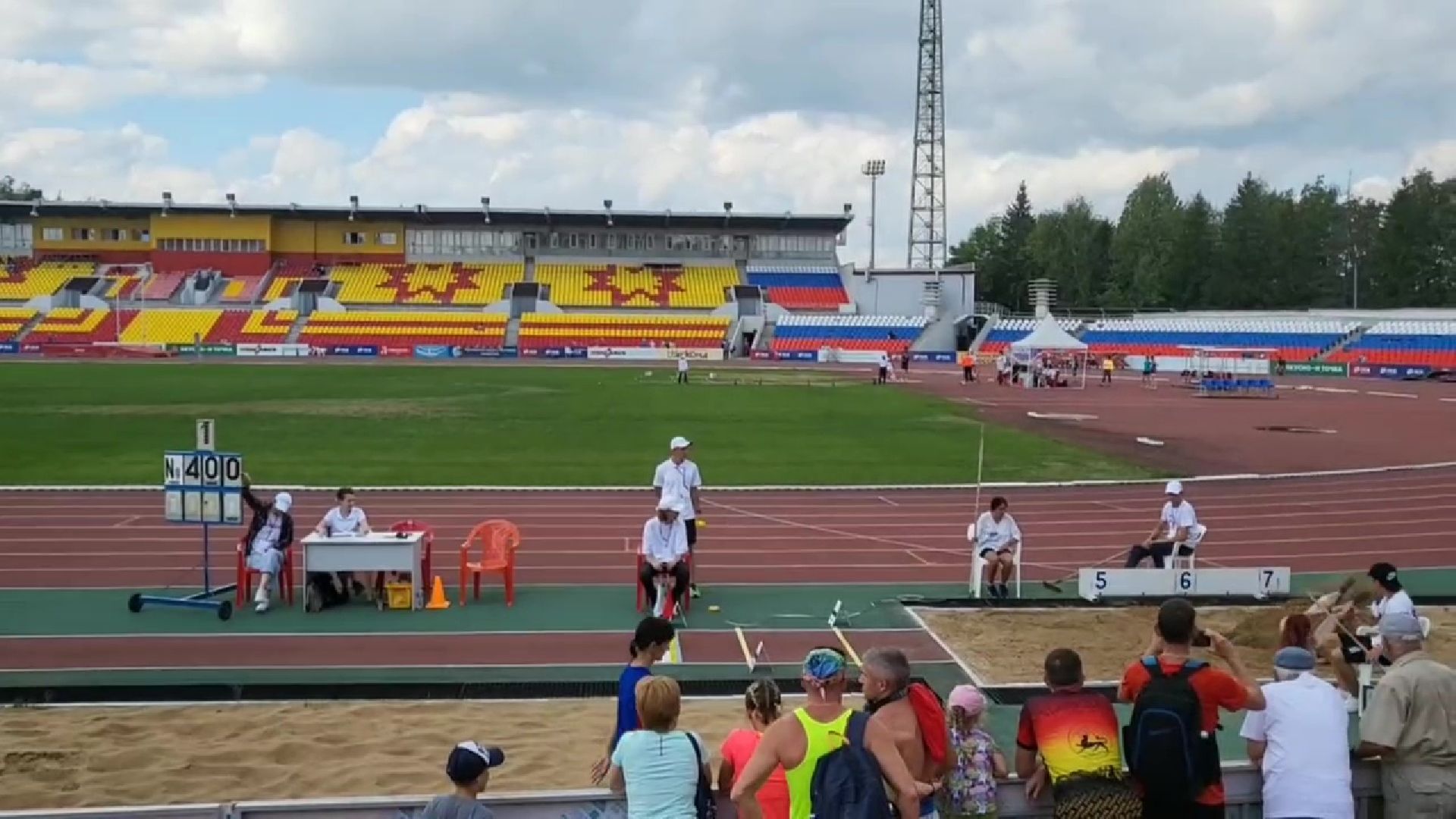 Реутов, спорт, легкая атлетика, прыжки в длину, ветераны