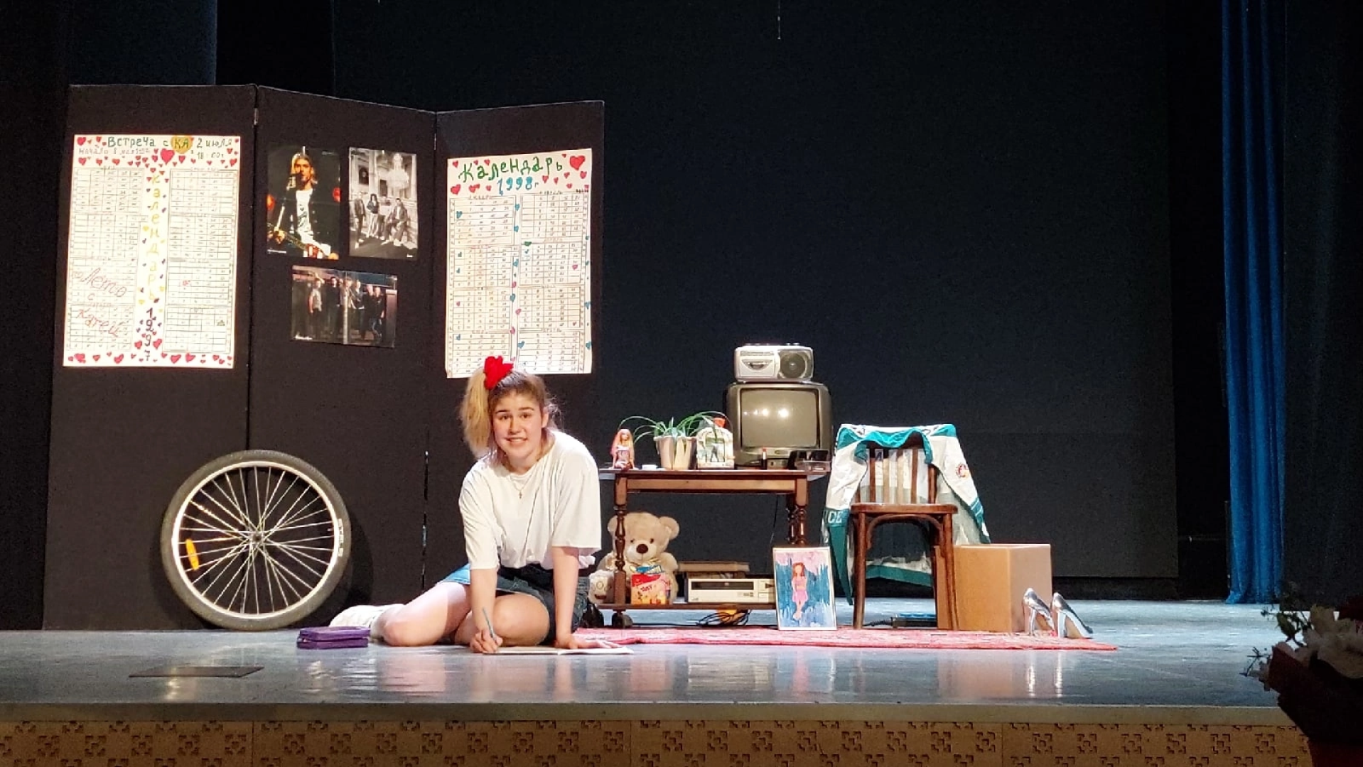 народный театра; т-вид; видное; дворец культуры; актёры