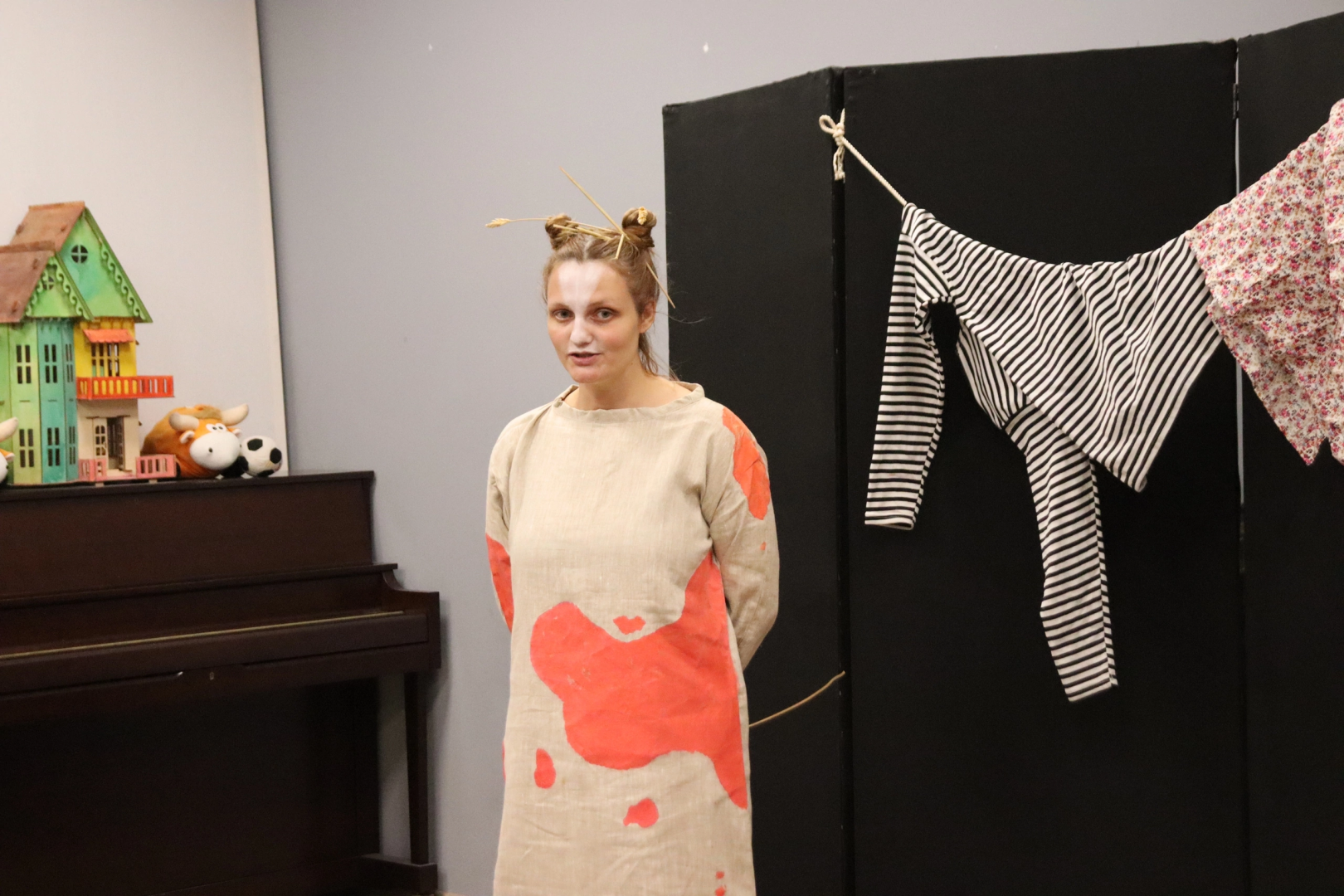 народный театра; т-вид; видное; дворец культуры; актёры