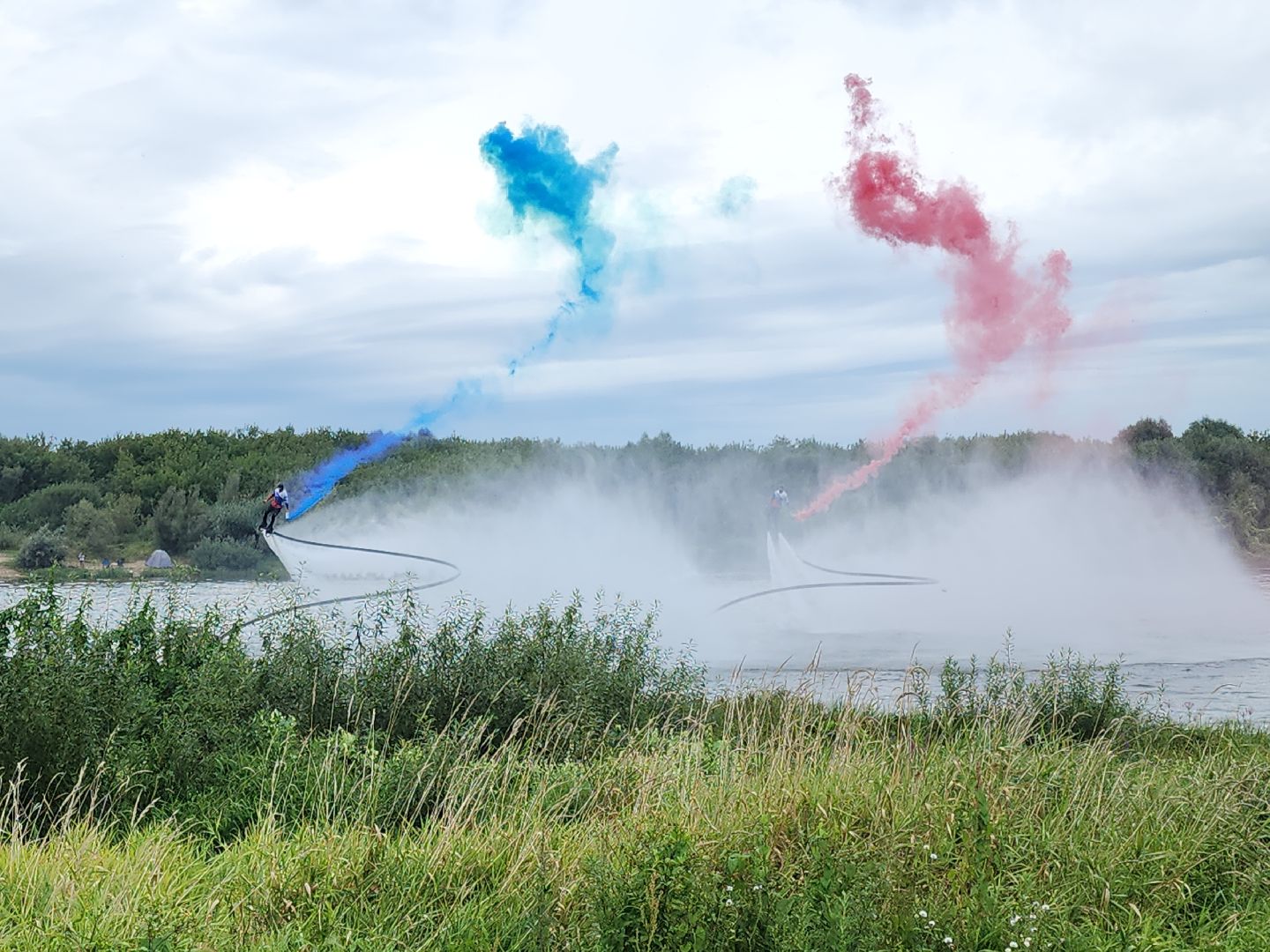 Кашира, День города, набережная, флайборд,