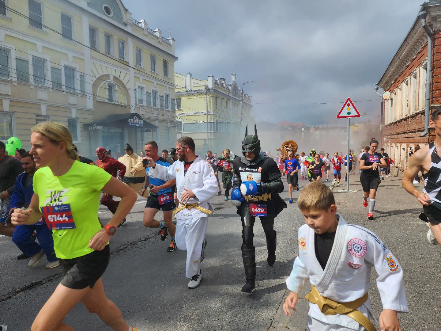 Серпухов, Подмосковье, бег, Кремлёв, Бокс забег