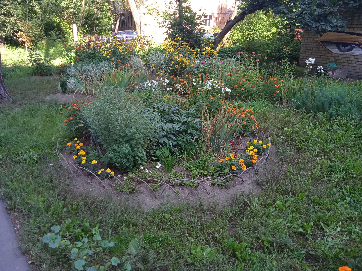 конкурс, благоустройство, лучший, цветник, у дома, фотографии