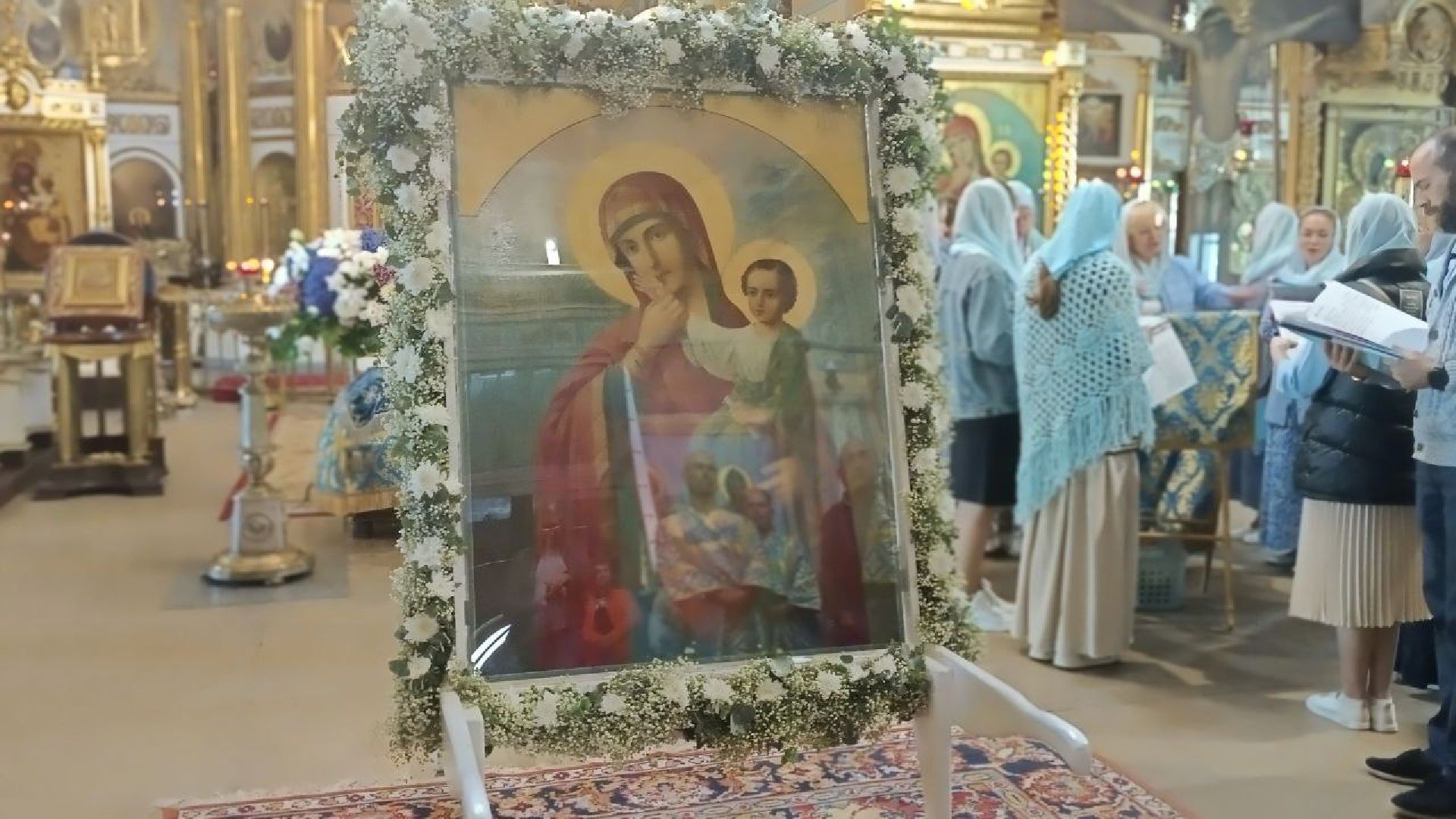 икона Божией Матери, Домодедово, Добрыниха