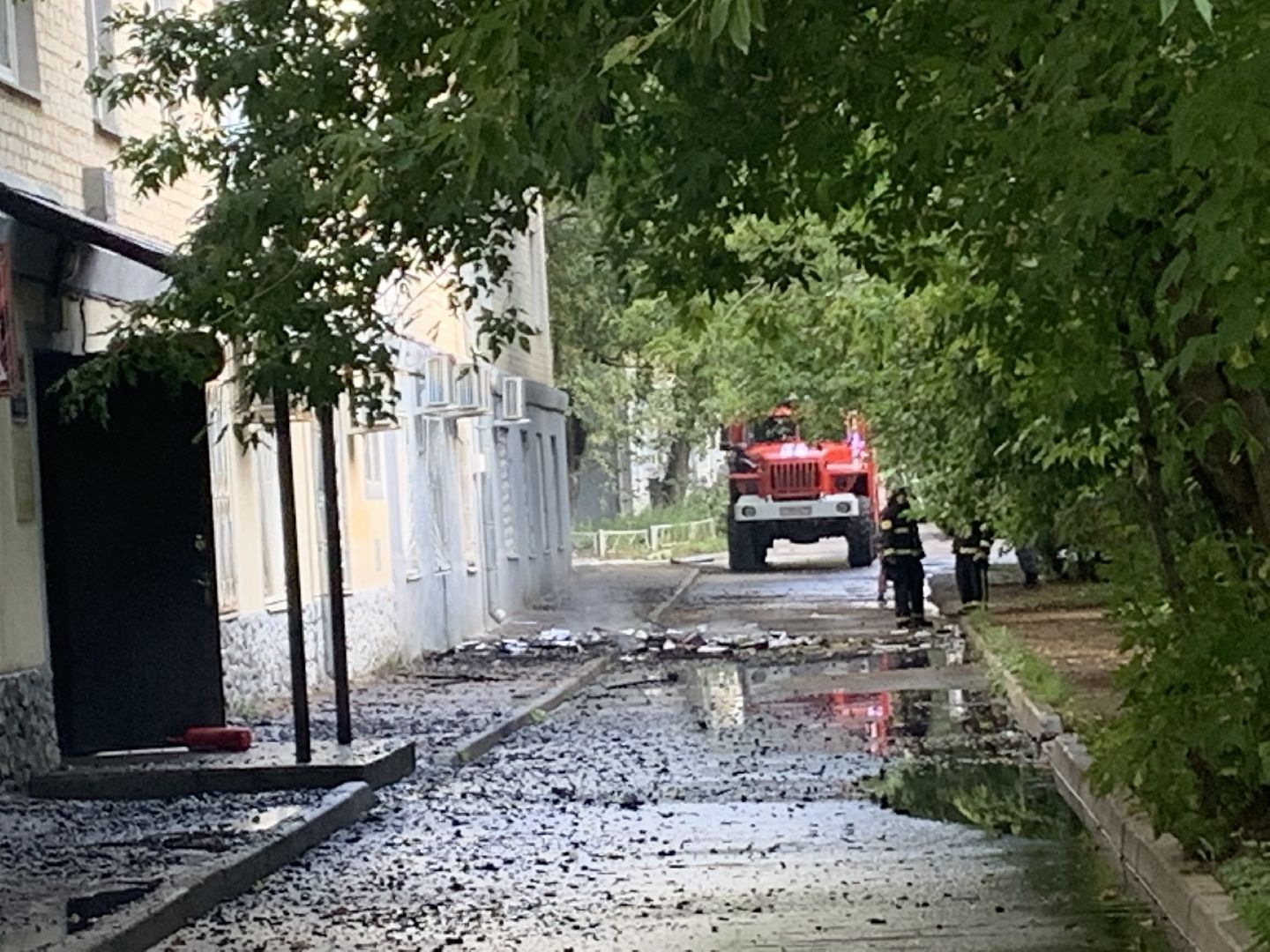 ЧП,ликвидация,Красногорск