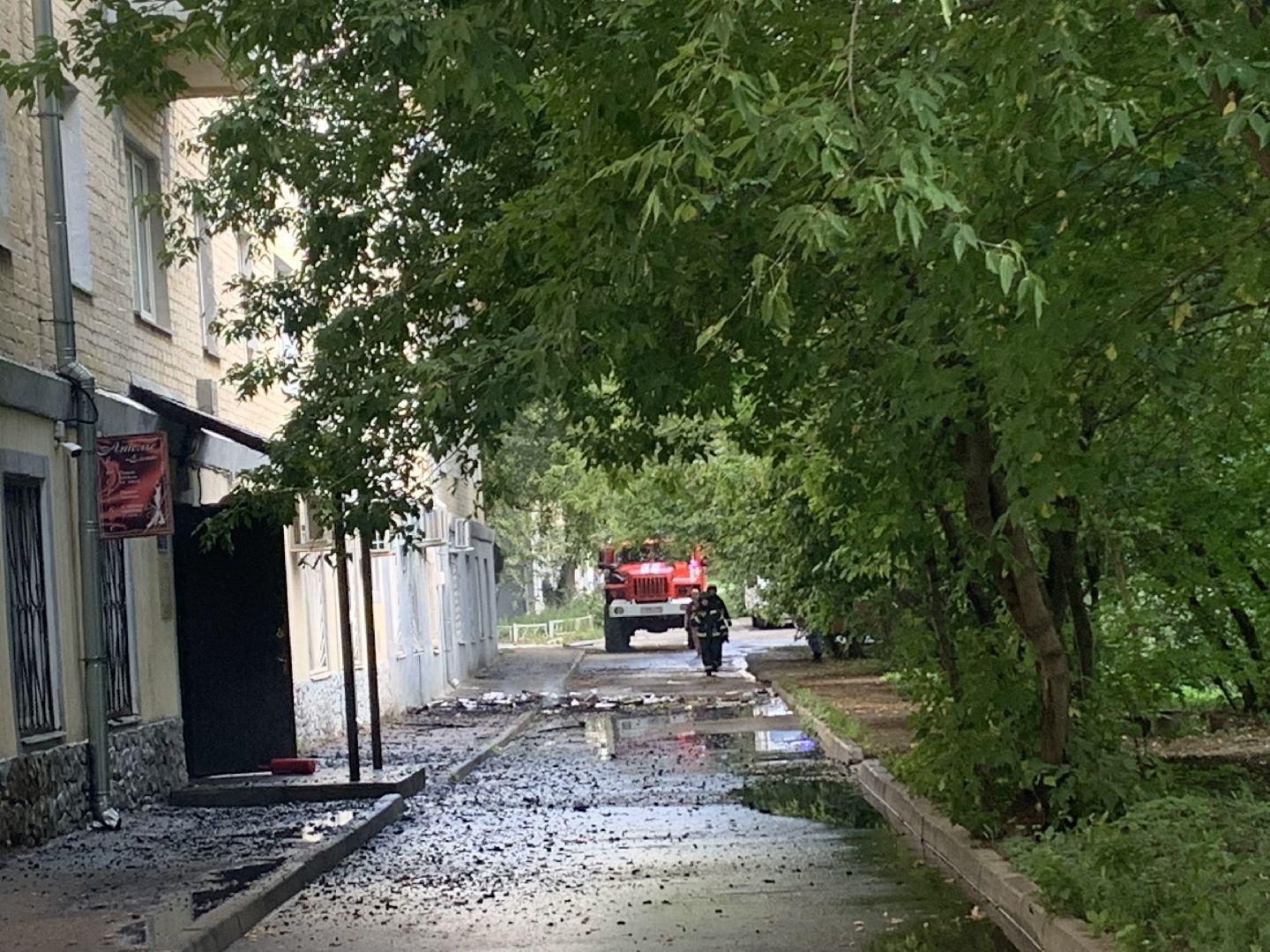 ЧП,ликвидация,Красногорск