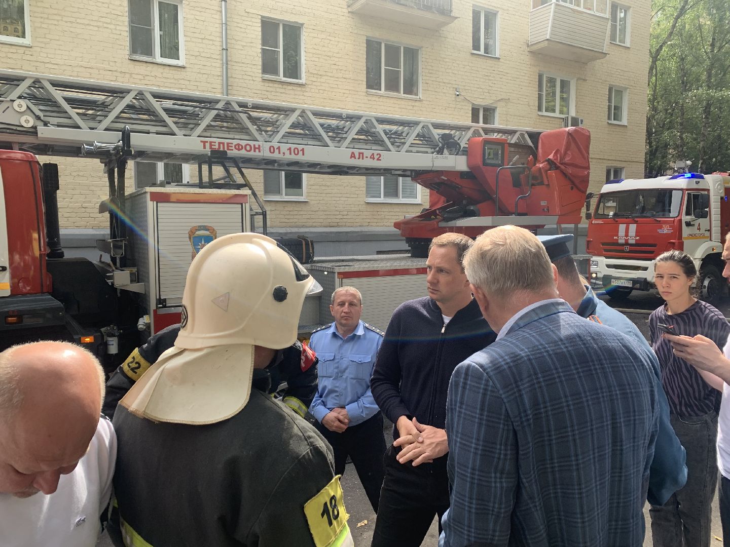 ЧП,ликвидация,Красногорск