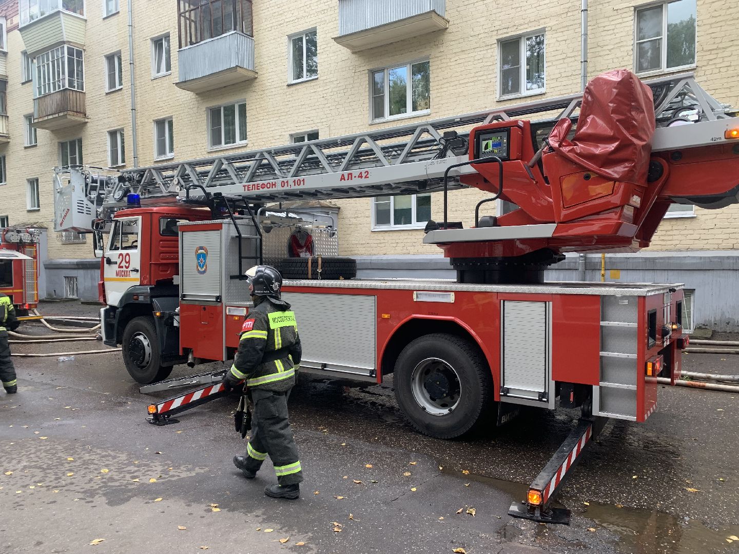 Красногорск, ЧП, глава администрации, пожар,жители