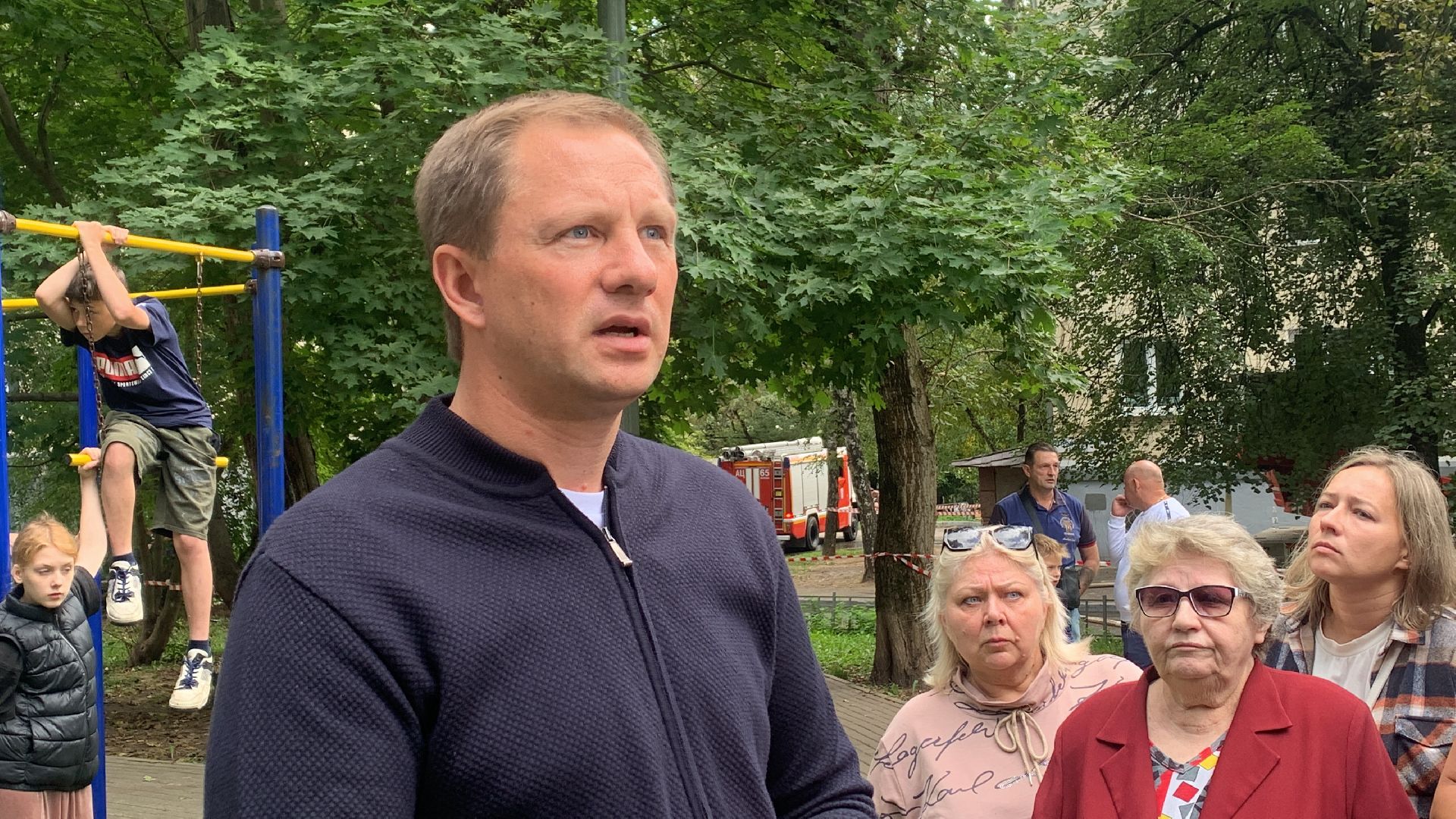 Красногорск, ЧП, глава администрации, пожар,жители