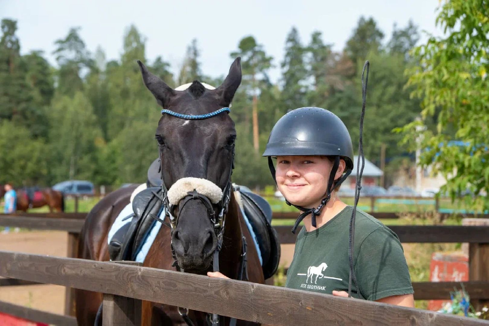 Спорт, конный спорт, конкур, соревнования, Орехово-Зуево