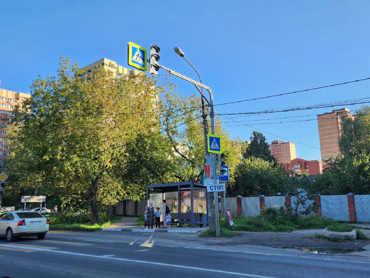 дороги, транспорт, светофор, Лосино-Петровский