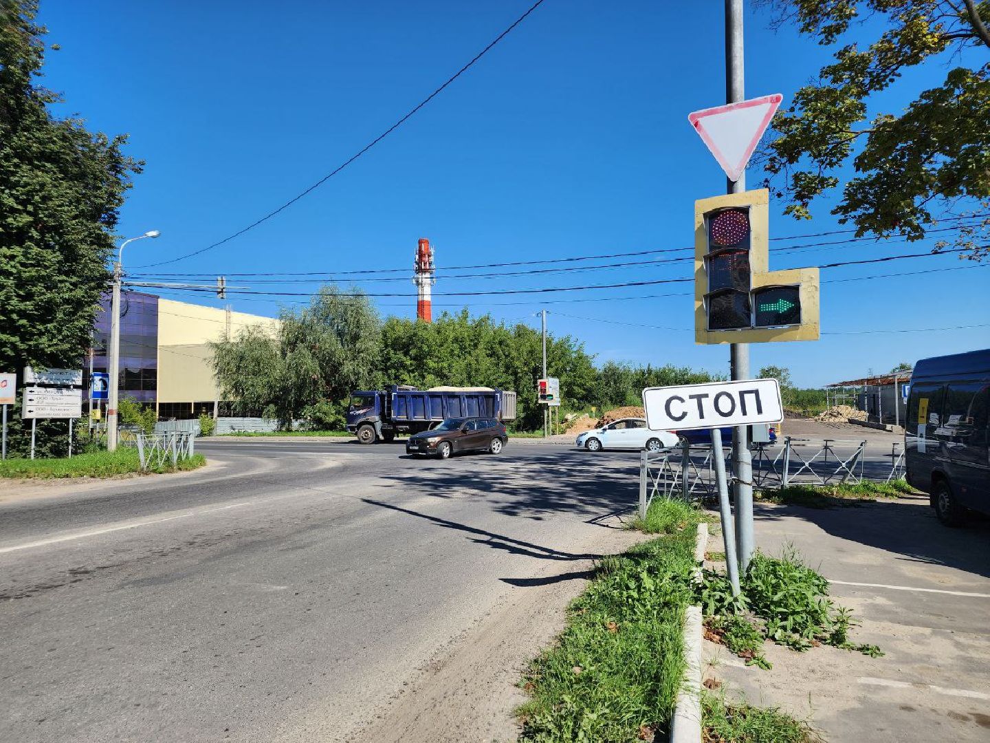 дороги, транспорт, светофор, Лосино-Петровский