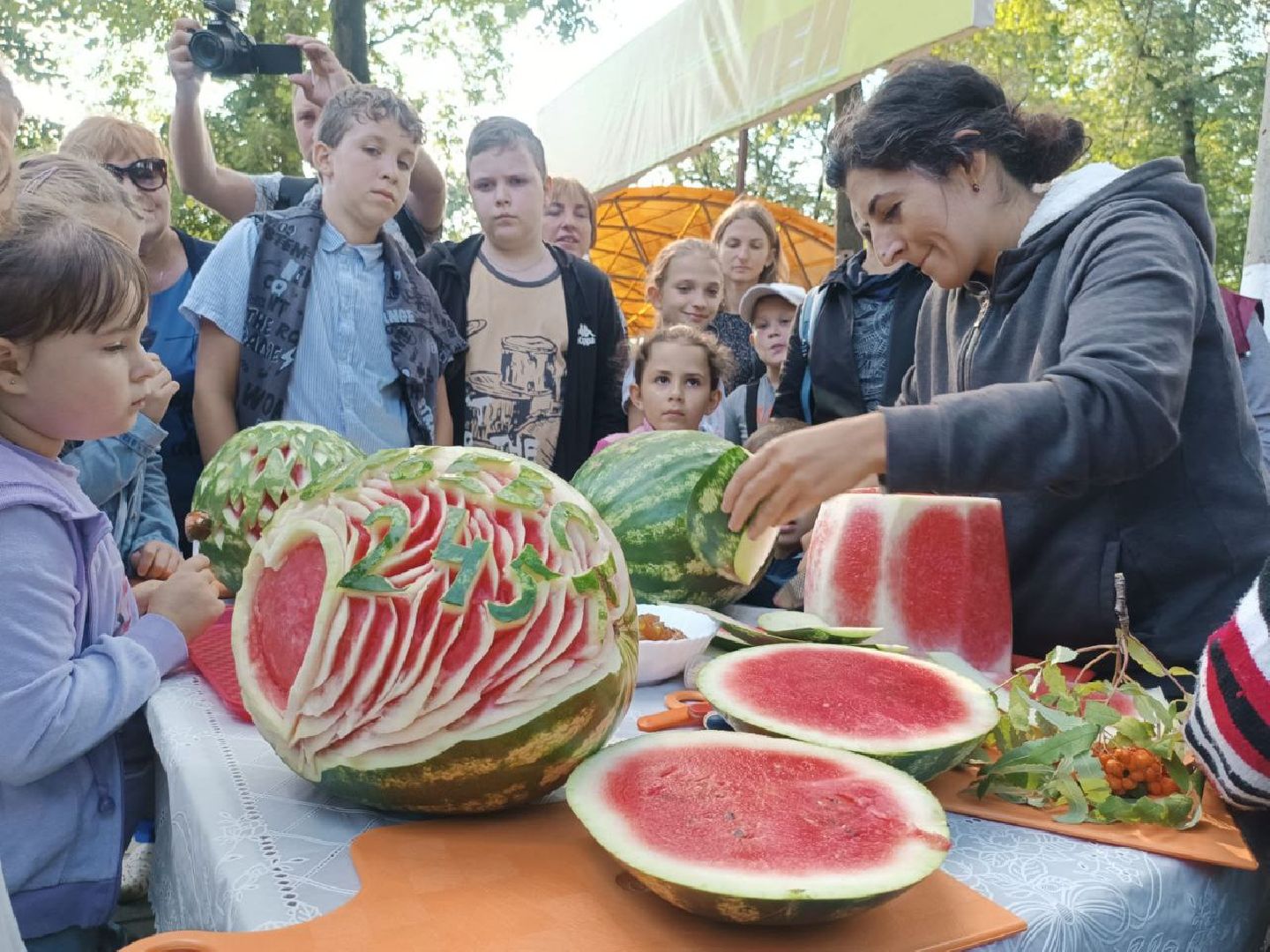 на одной волне, Егорьевск, арбузный бум, арбузы, еда,