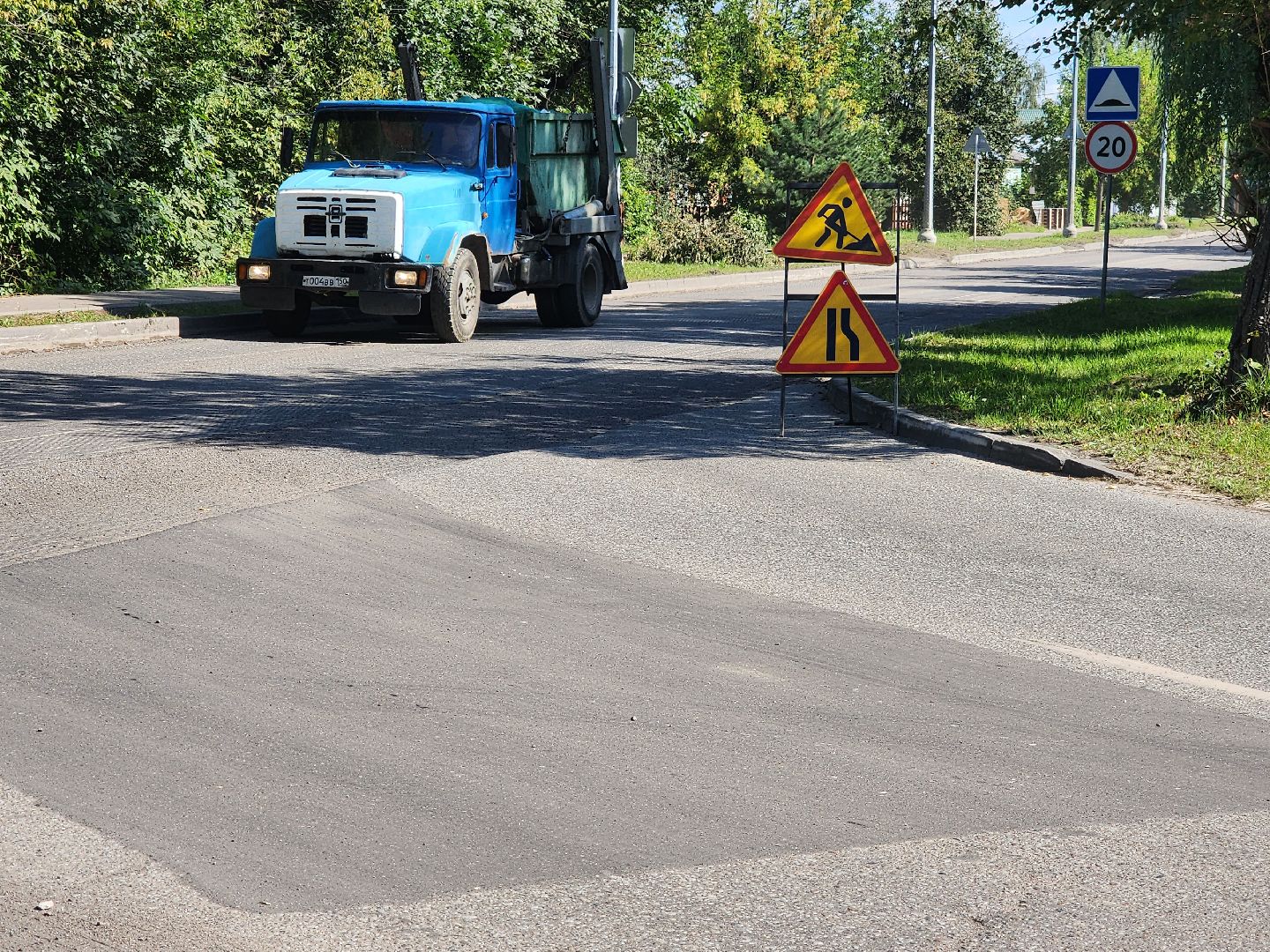 серпухов, дороги, строительство дорог, улица ленинского комсомола, река нара,