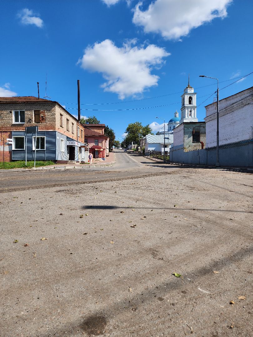 дороги, строительство дорог, серпухов, улица тульская, улица советская,