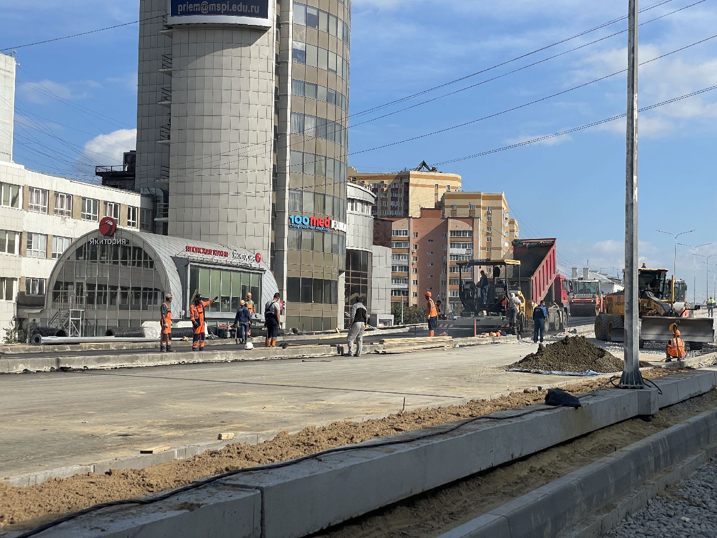 Проспект, Люберцы, строительство, реконструкция