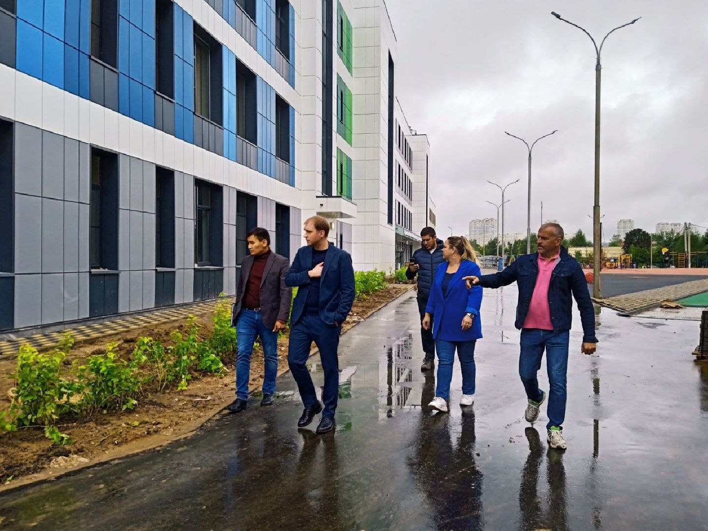 Чехов, школа, строительство, открытие, День знаний