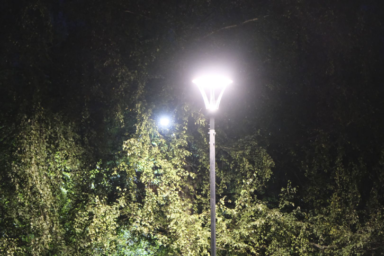 Пущино, освещение, дворы