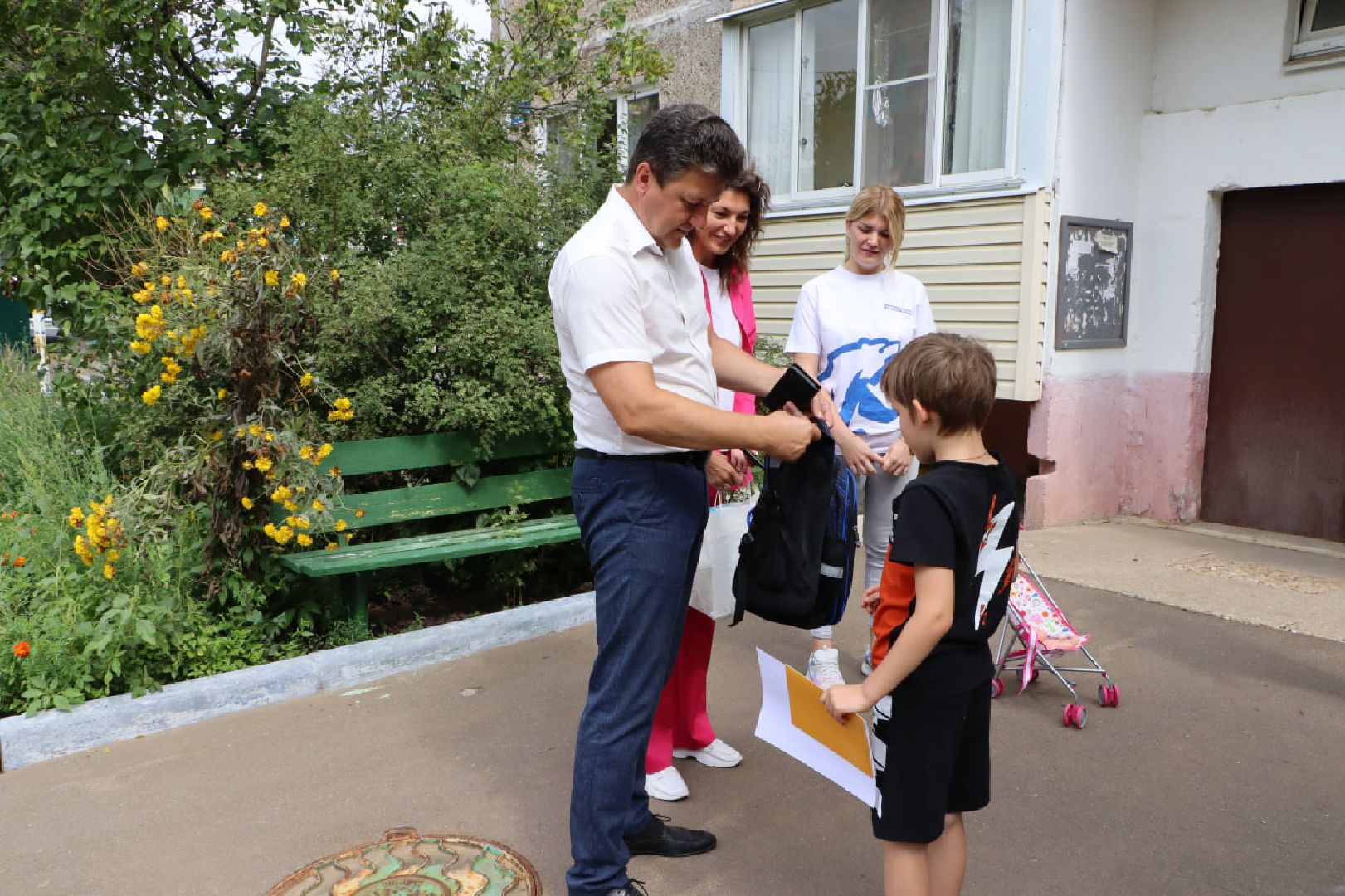 Серебряные Пруды, дети