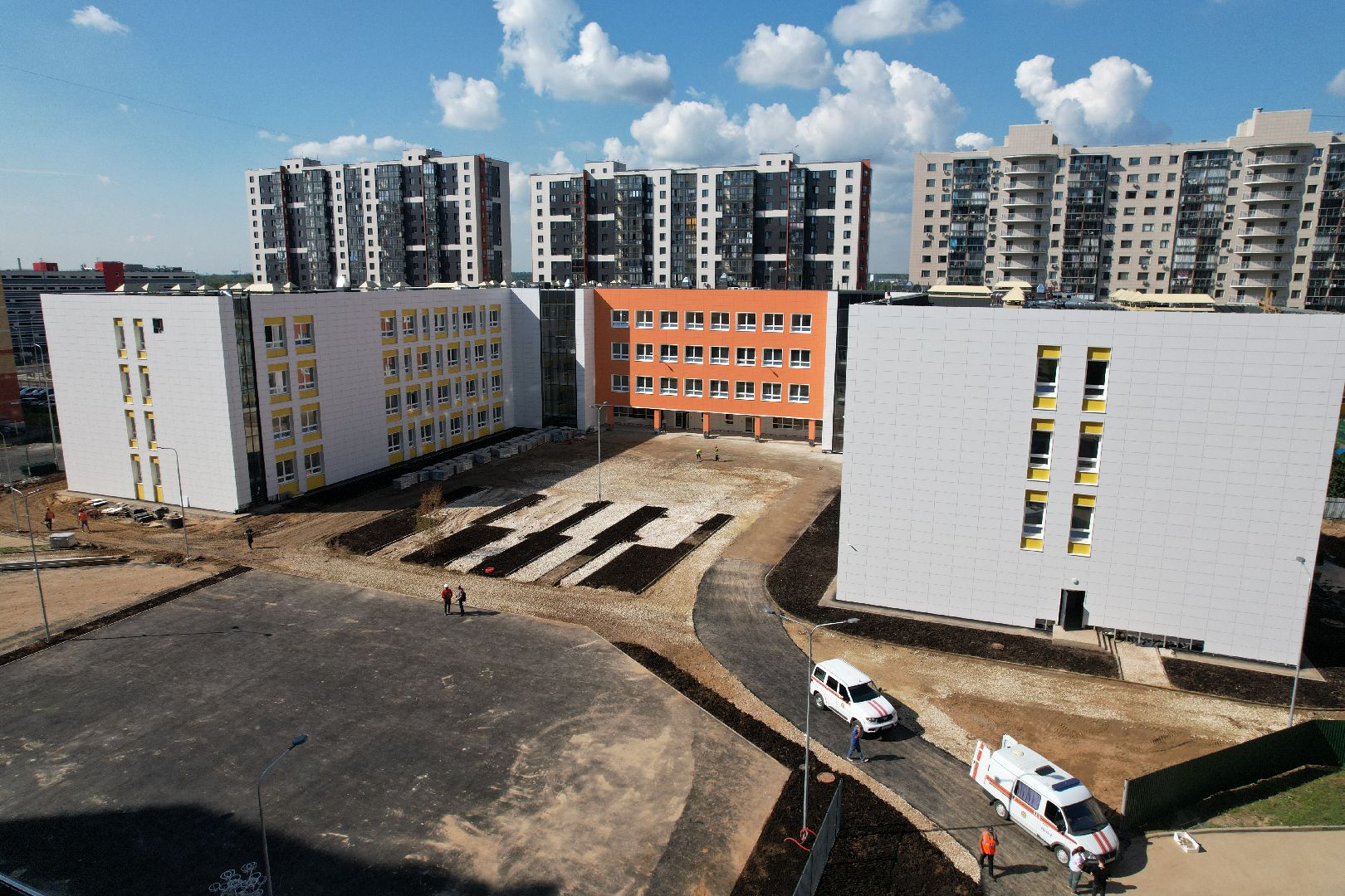 школа, щелково,образование, видео с коптера,