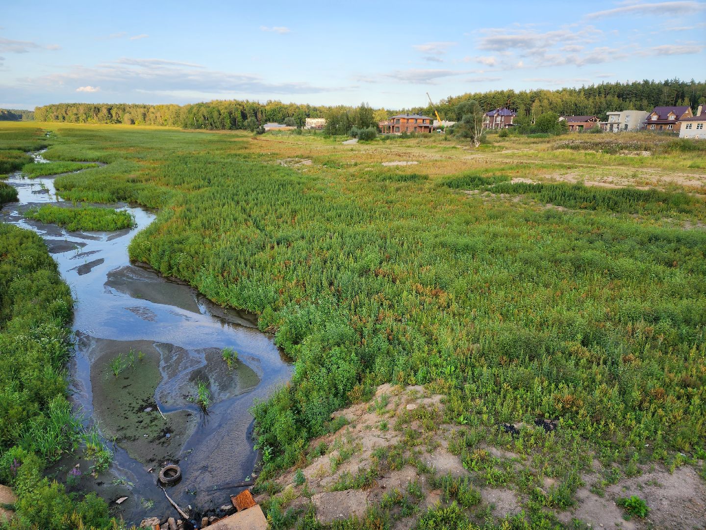 Раменское, экология, озеро в Поповке