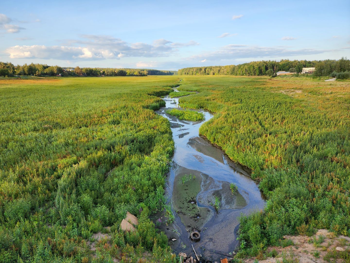 Раменское, экология, озеро в Поповке