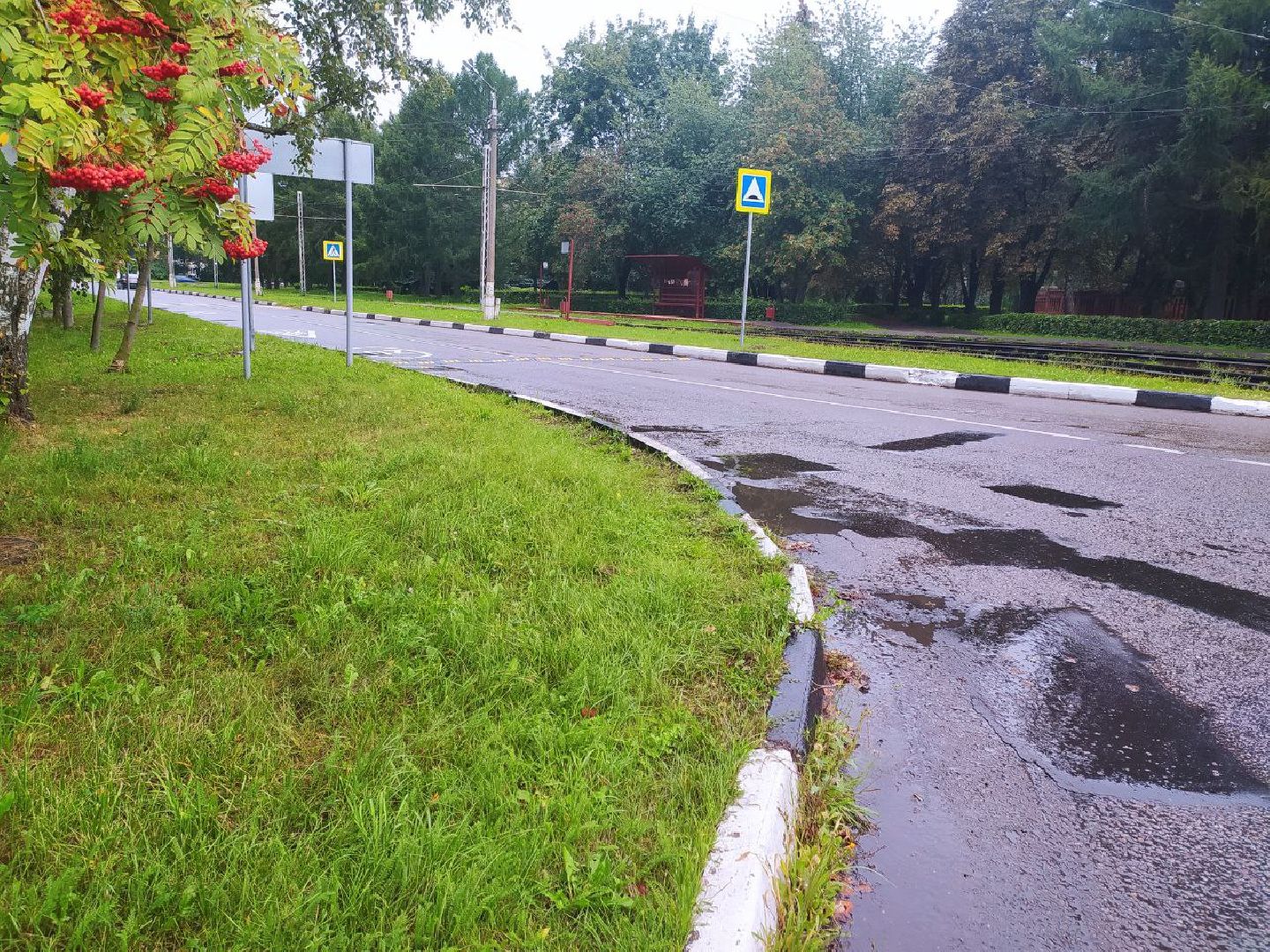 Коломна, дороги, лежачие полицейские, светофор