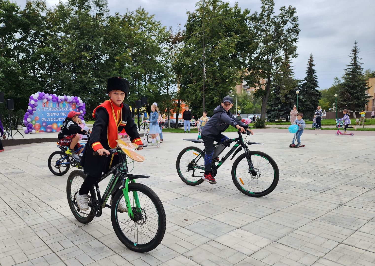 велопарад, воскресенск, общество, дети, спорт, костюмы