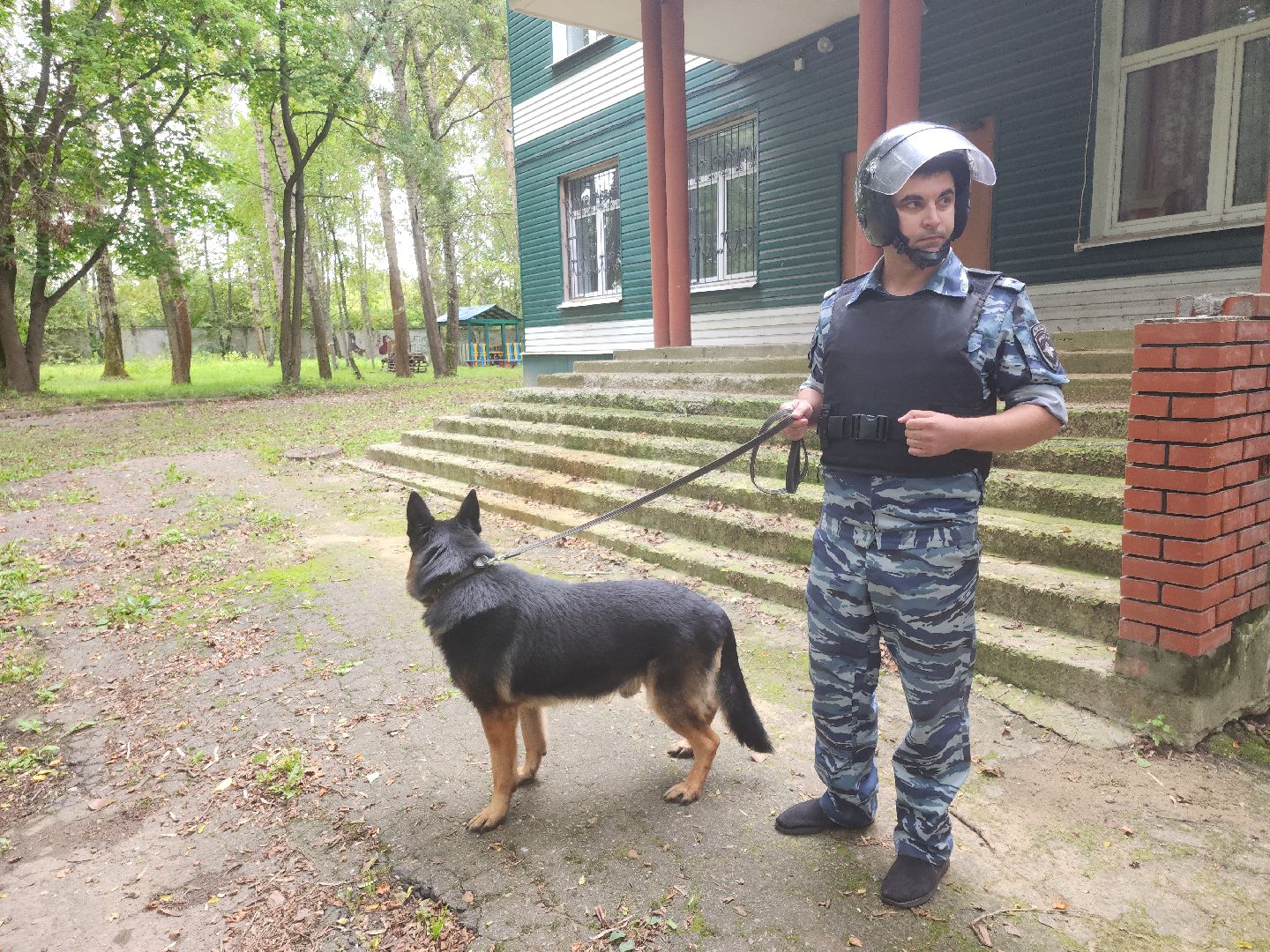 Кашира, спешкола, тренировка, учения, Росгвардия