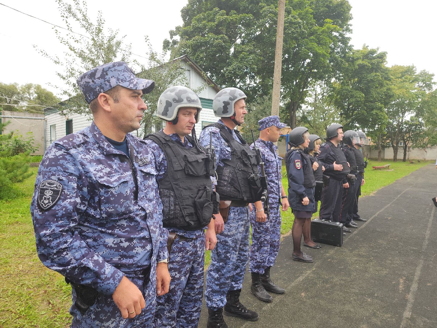 Кашира, спешкола, тренировка, учения, Росгвардия