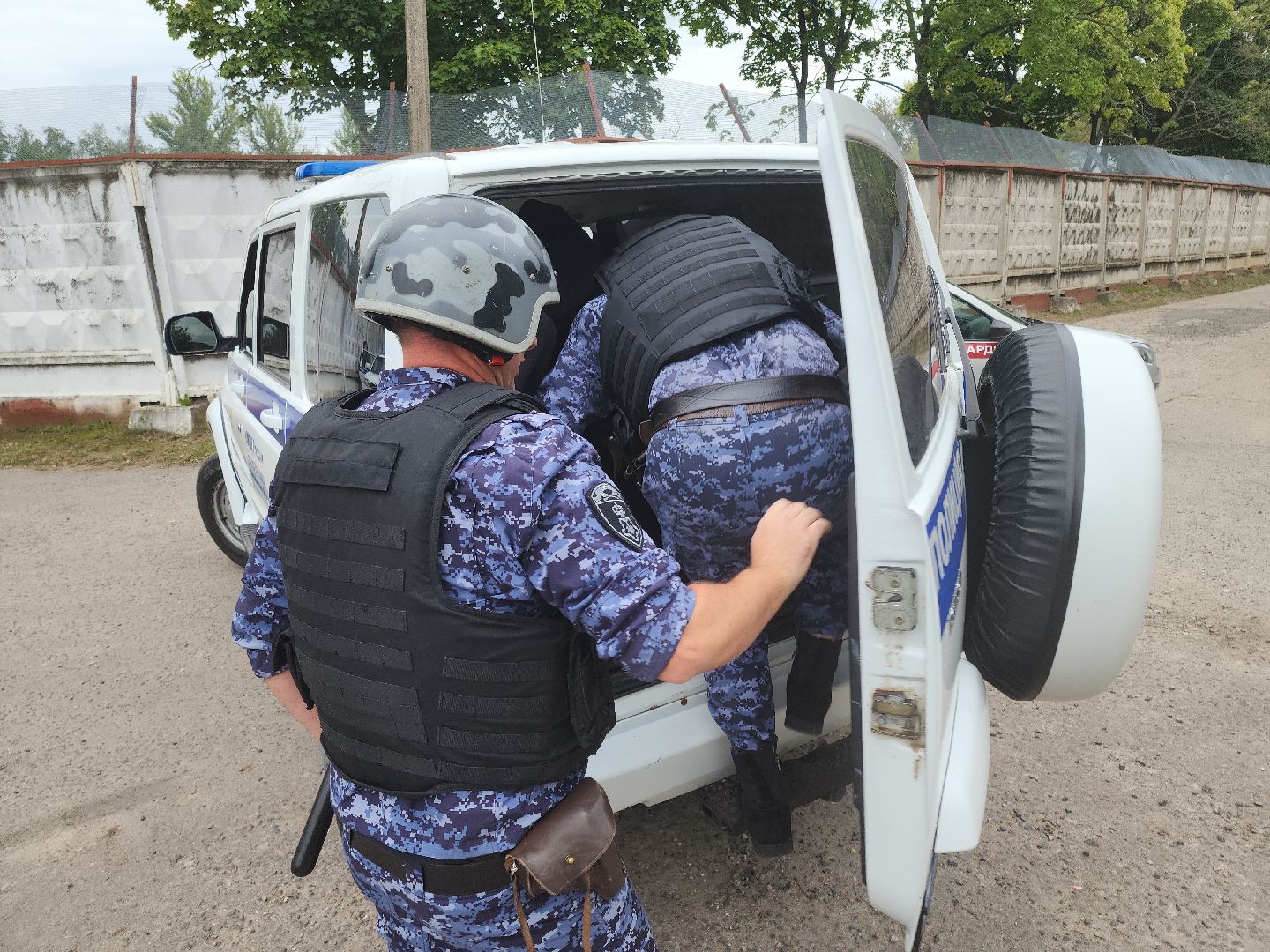 Кашира, спешкола, тренировка, учения, Росгвардия