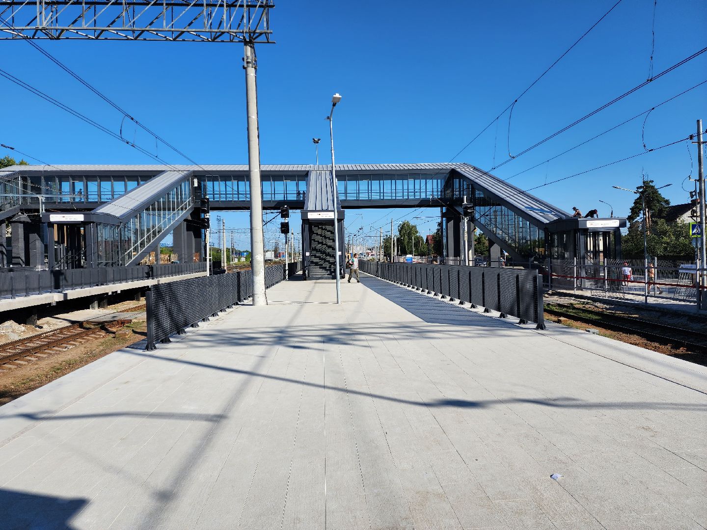 Раменское, транспорт, МЦД-3, на мосту у платформы Ипподром запустили пассажирские лифты