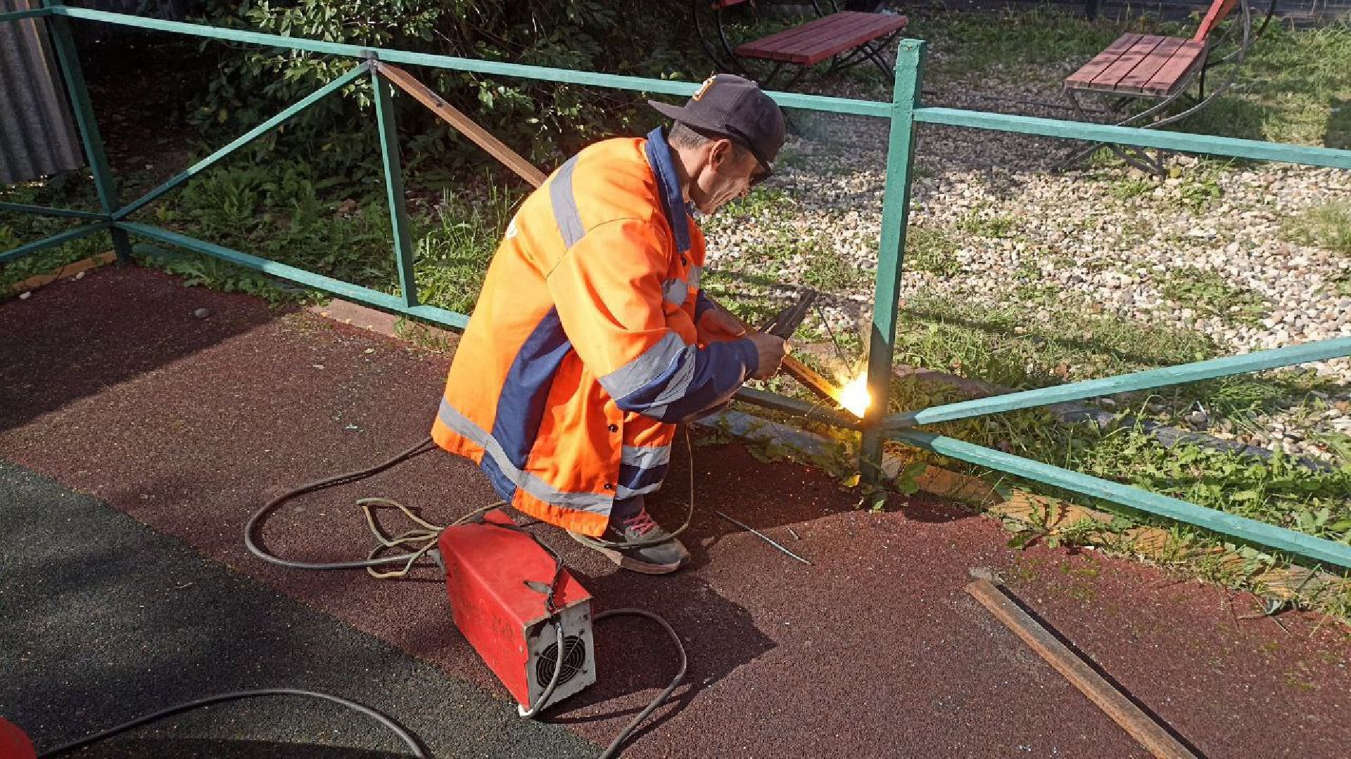 детская игровая площадка,