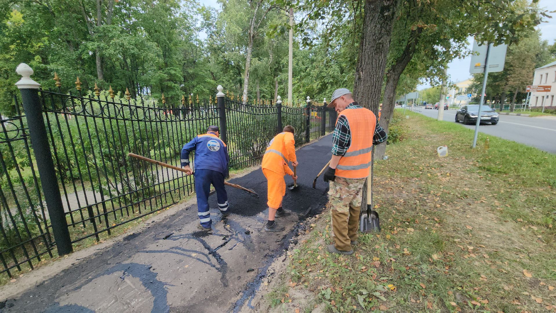 Егорьевск, благоустройство, дороги, тротуар,