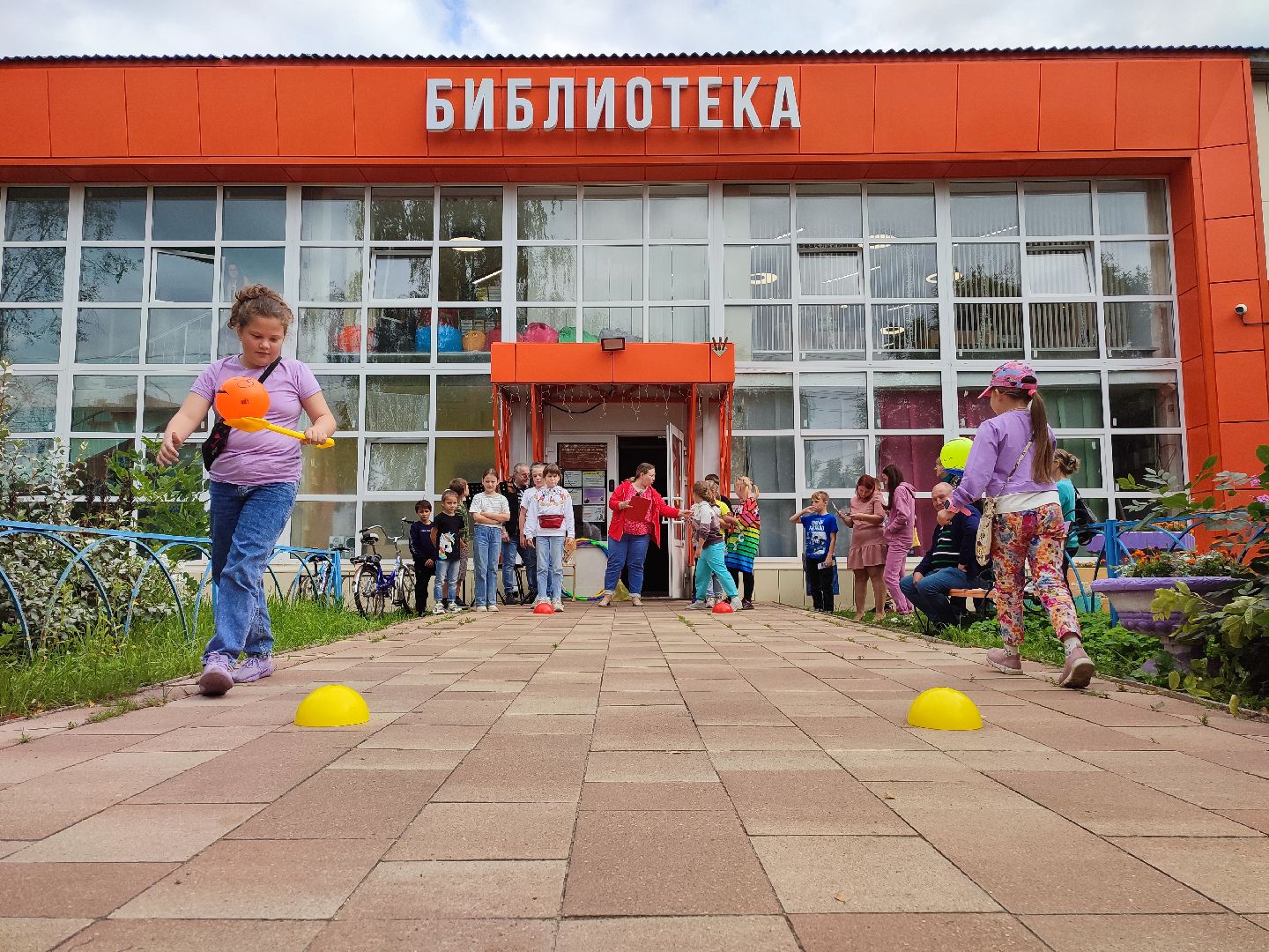 #библиотека, #талдом, #игрынасвежемвоздухе, #дети, #игры