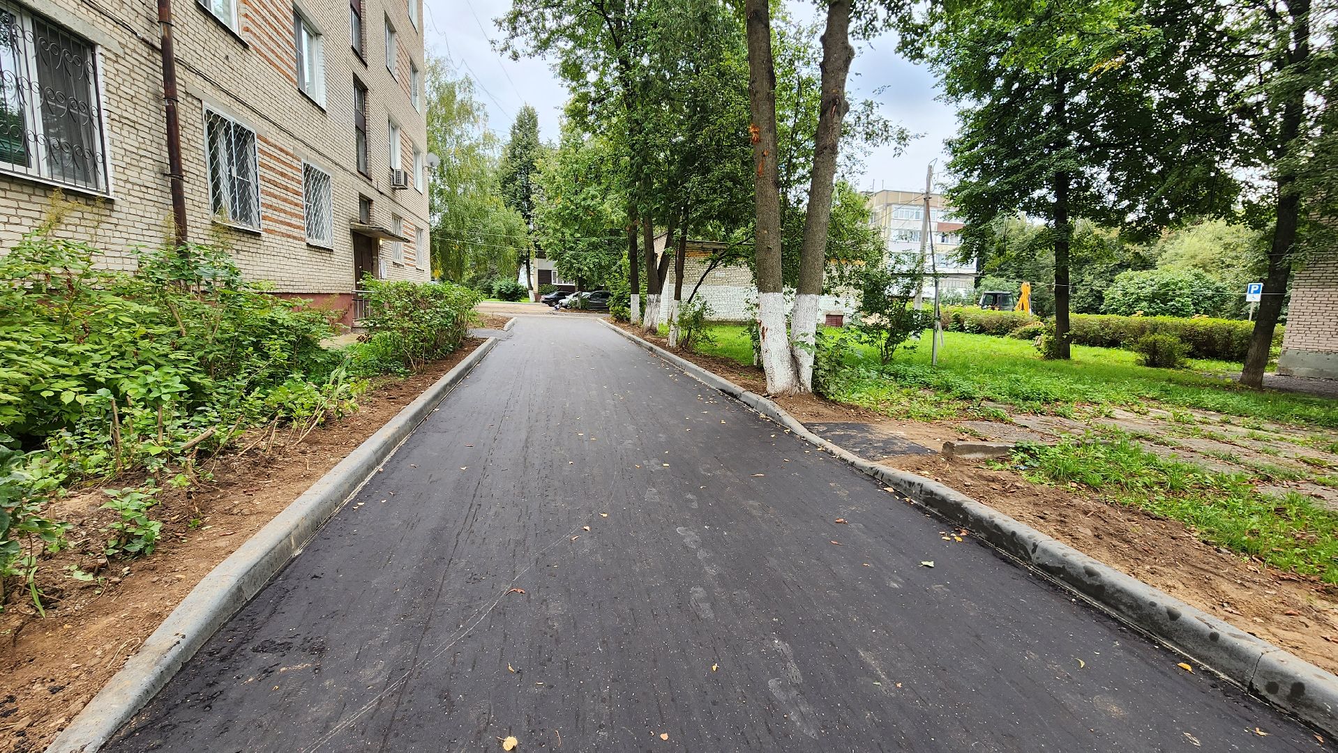 Кашира, благоустройство, дворы, парковки, асфальт