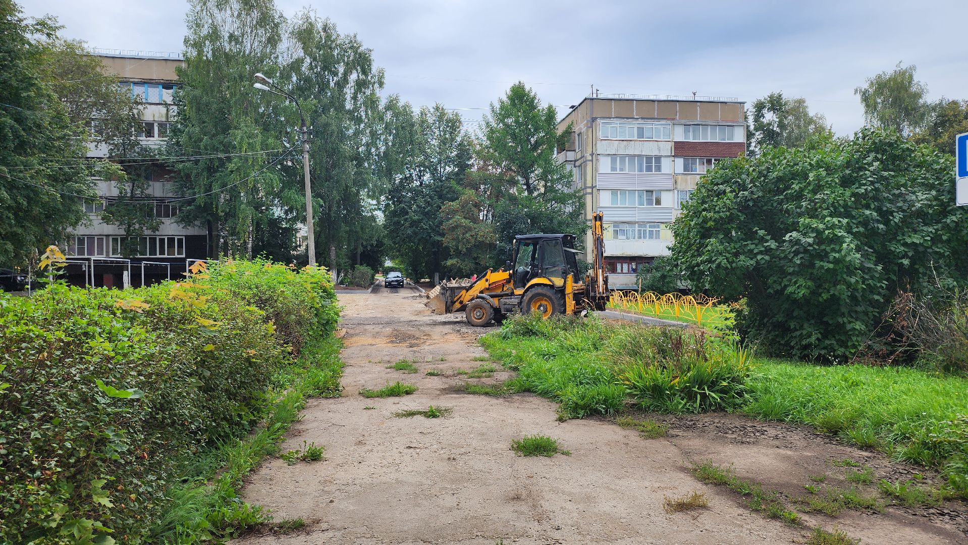 Кашира, благоустройство, дворы, парковки, асфальт