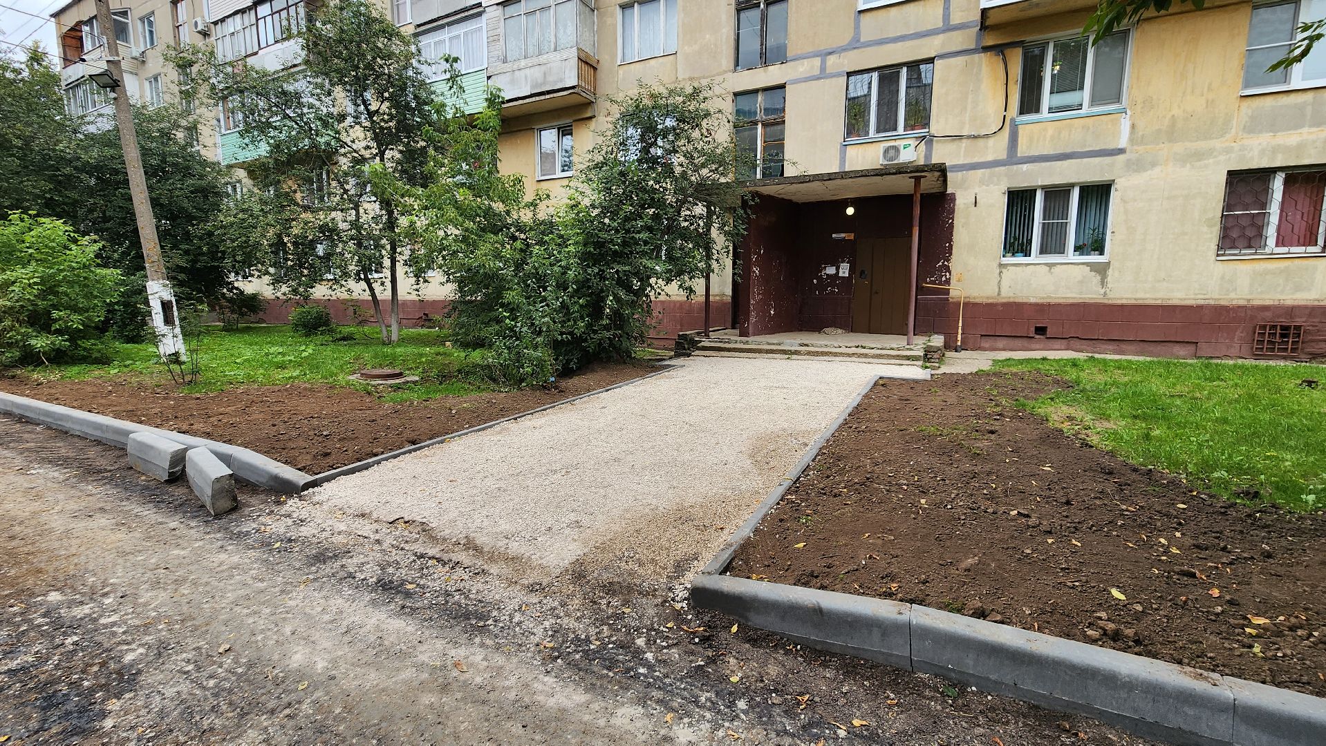 Кашира, благоустройство, дворы, парковки, асфальт