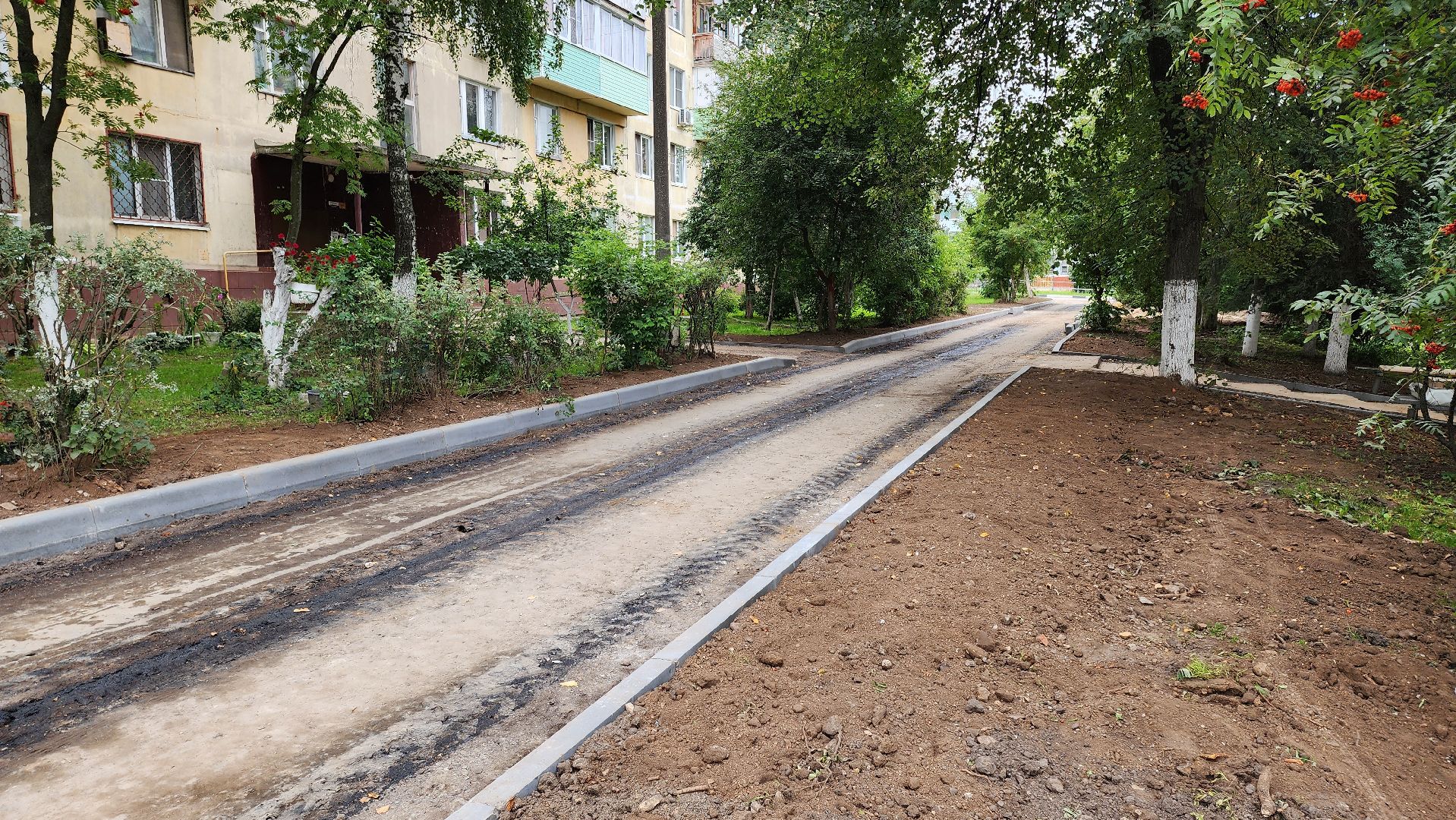 Кашира, благоустройство, дворы, парковки, асфальт